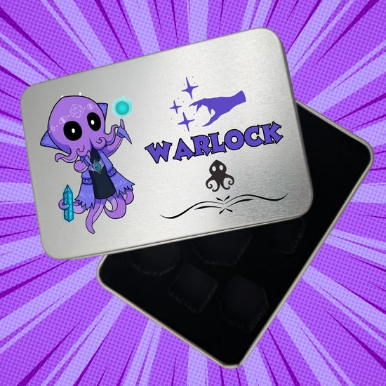 Mystery Dice Goblin: RPG Class Dice Tin - Warlock