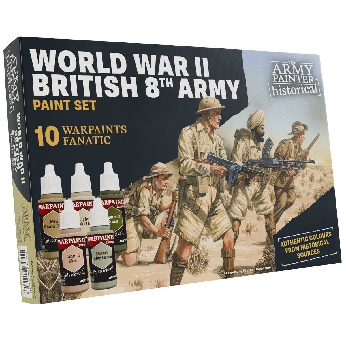 The Army Painter: World War 2 British 8th Army Paint Set