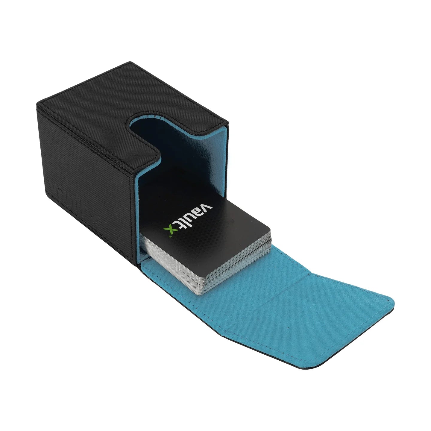 Exo-Tec® Toploading Deck Box 80+ – Black / Electric Blue