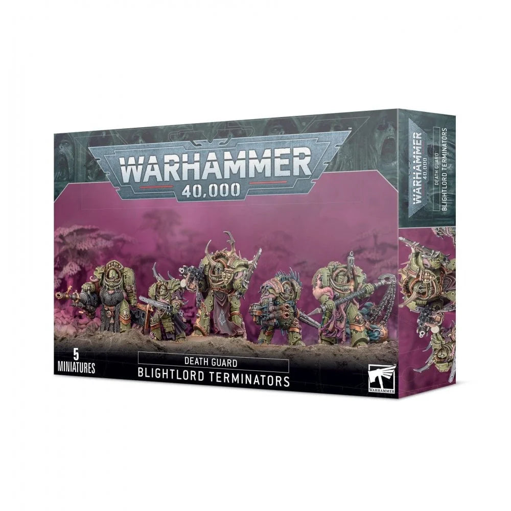 Warhammer 40K: DEATH GUARD - Blightlord Terminators