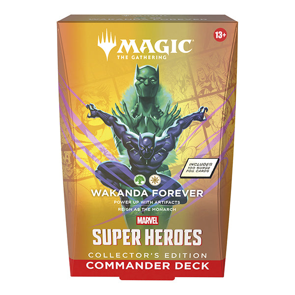 Magic The Gathering: Marvel Super Heroes Collector Commander Deck - Wakanda