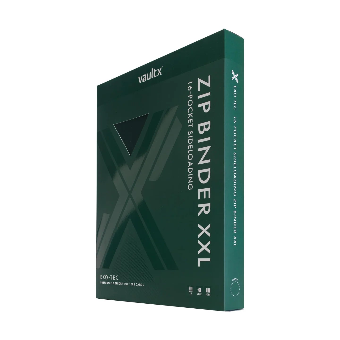 VaultX: 16 Pocket Exo Tec Premium Zip Binder XXL