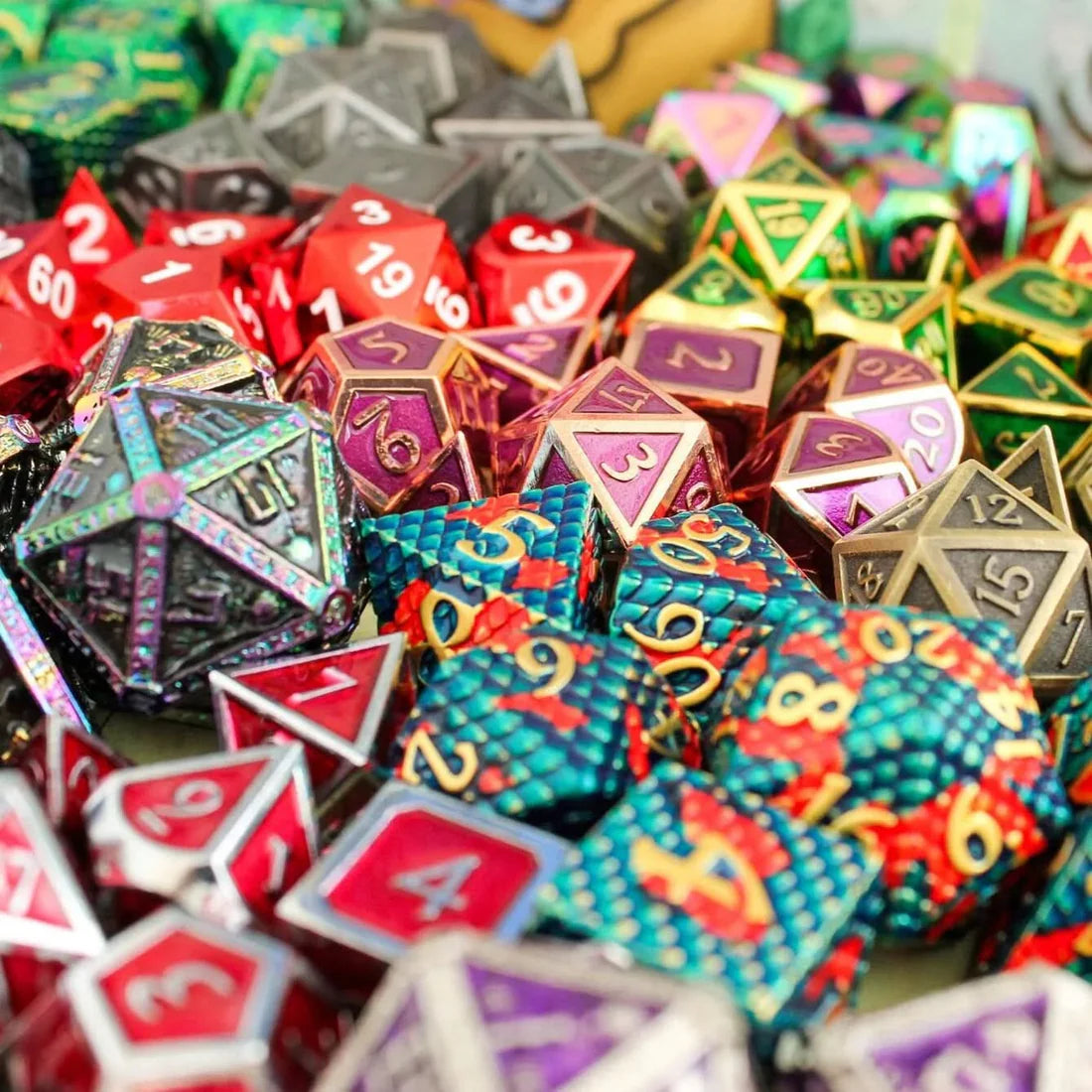 Mystery Dice Goblin: Mystery Metal Dice Set