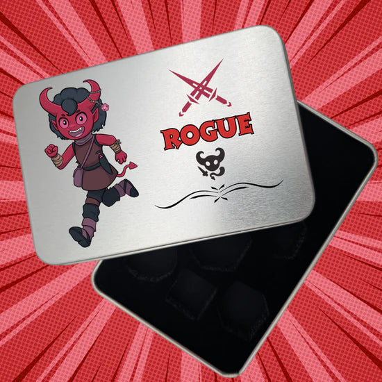 Mystery Dice Goblin: RPG Class Dice Tin - Rogue