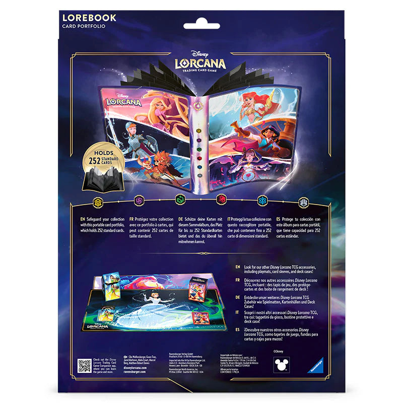 Disney Lorcana: Fabled - 9‑Pocket Portfolio - Lorebook (Binder)