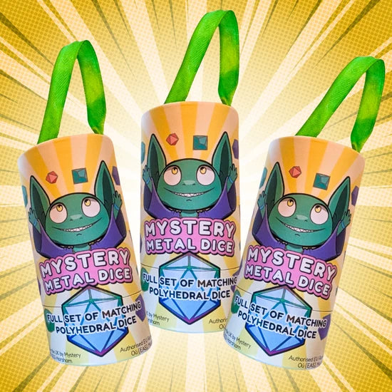 Mystery Dice Goblin: Mystery Metal Dice Set