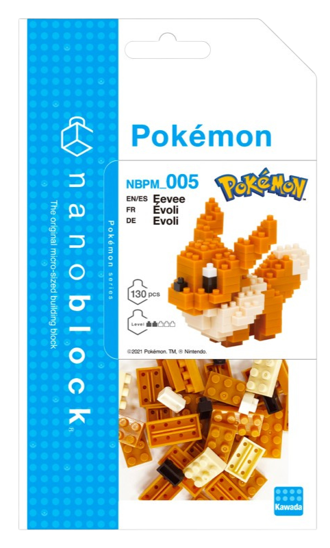 Nanoblock: Pokemon Character Pack Assortment