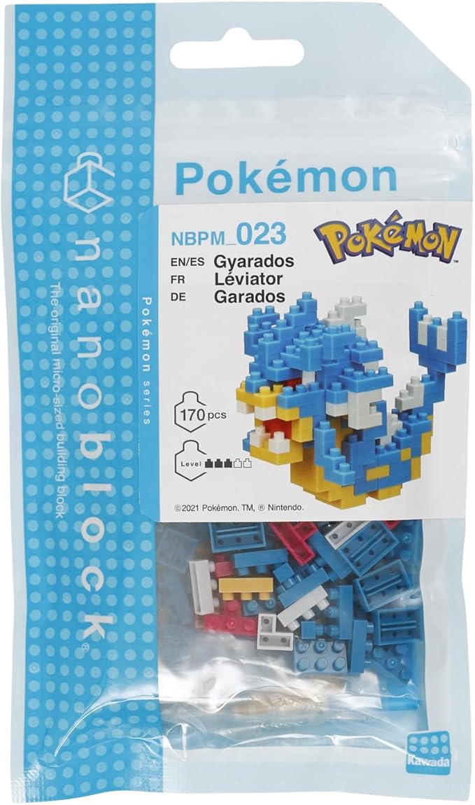 Nanoblock: Pokemon Character Pack Assortment
