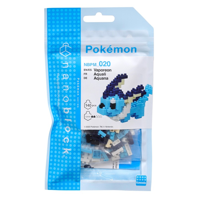 Nanoblock: Pokemon Character Pack Assortment