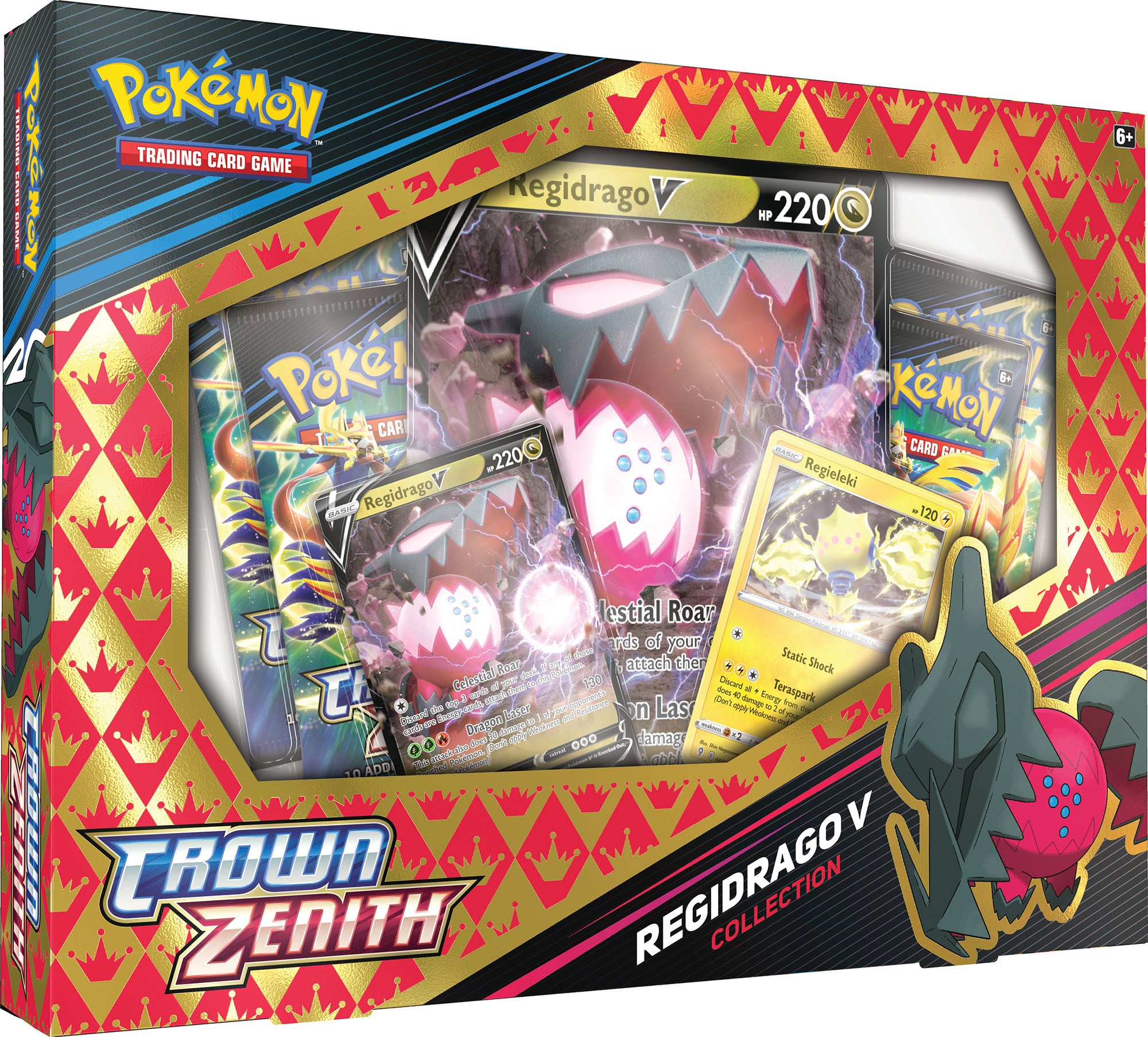 Pokemon: Crown Zenith: Regieleki / Regidrago Collection Box