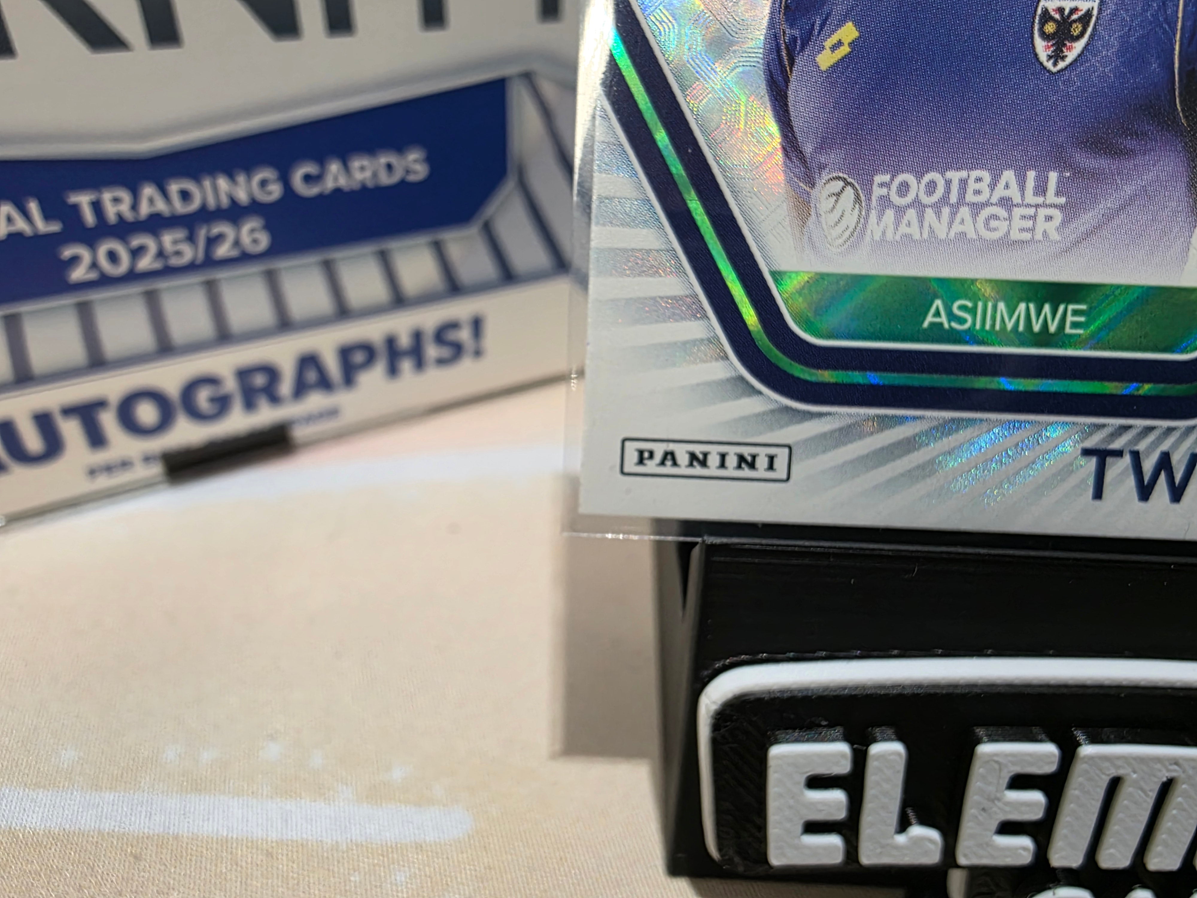 Panini: EFL Eternity Asiimwe Ogundere 12/50 Wimbledon FC Twogether