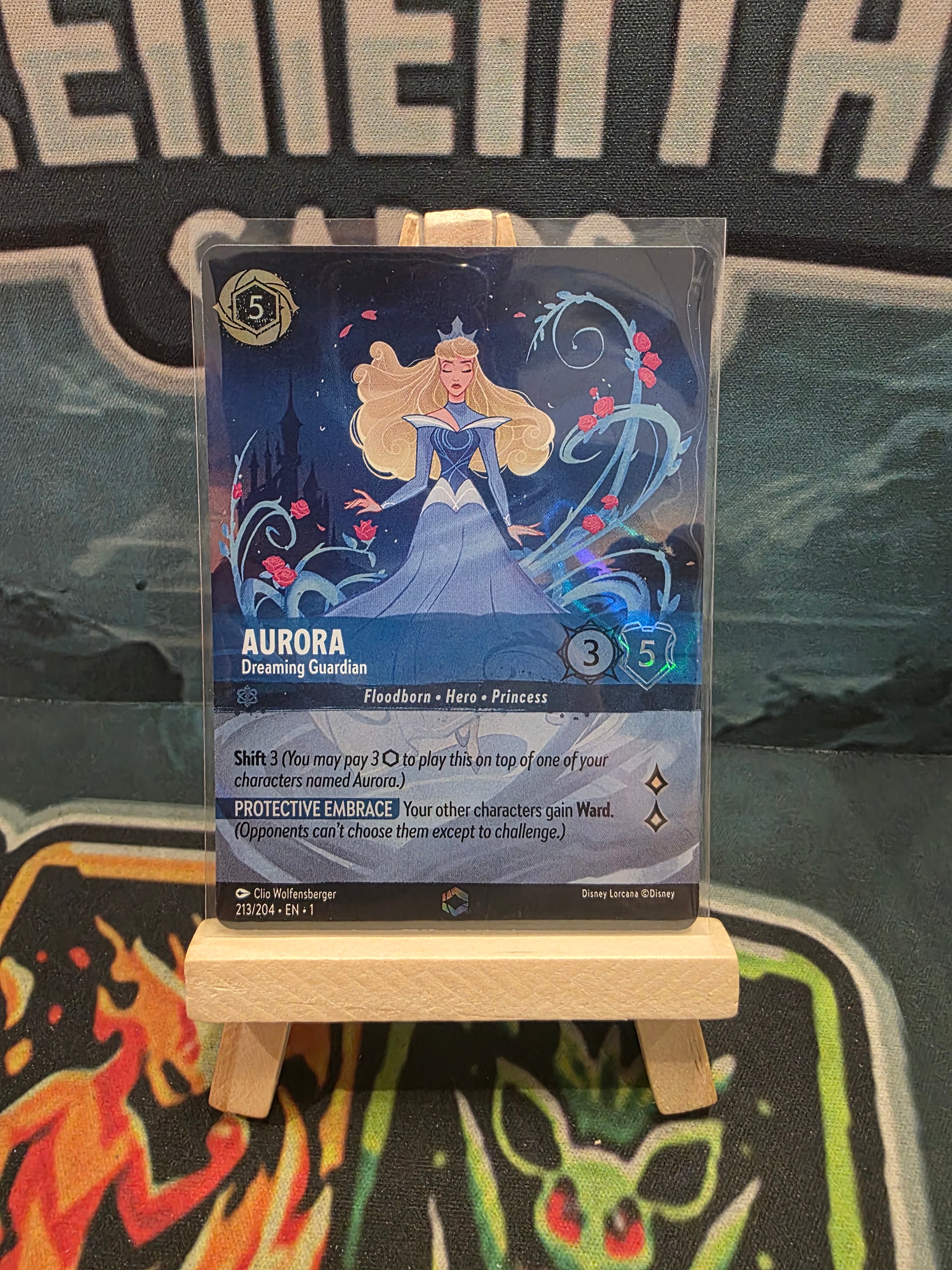 Aurora Dreaming Guardian Enchanted The First Chapter Lorcana 213/204 MP