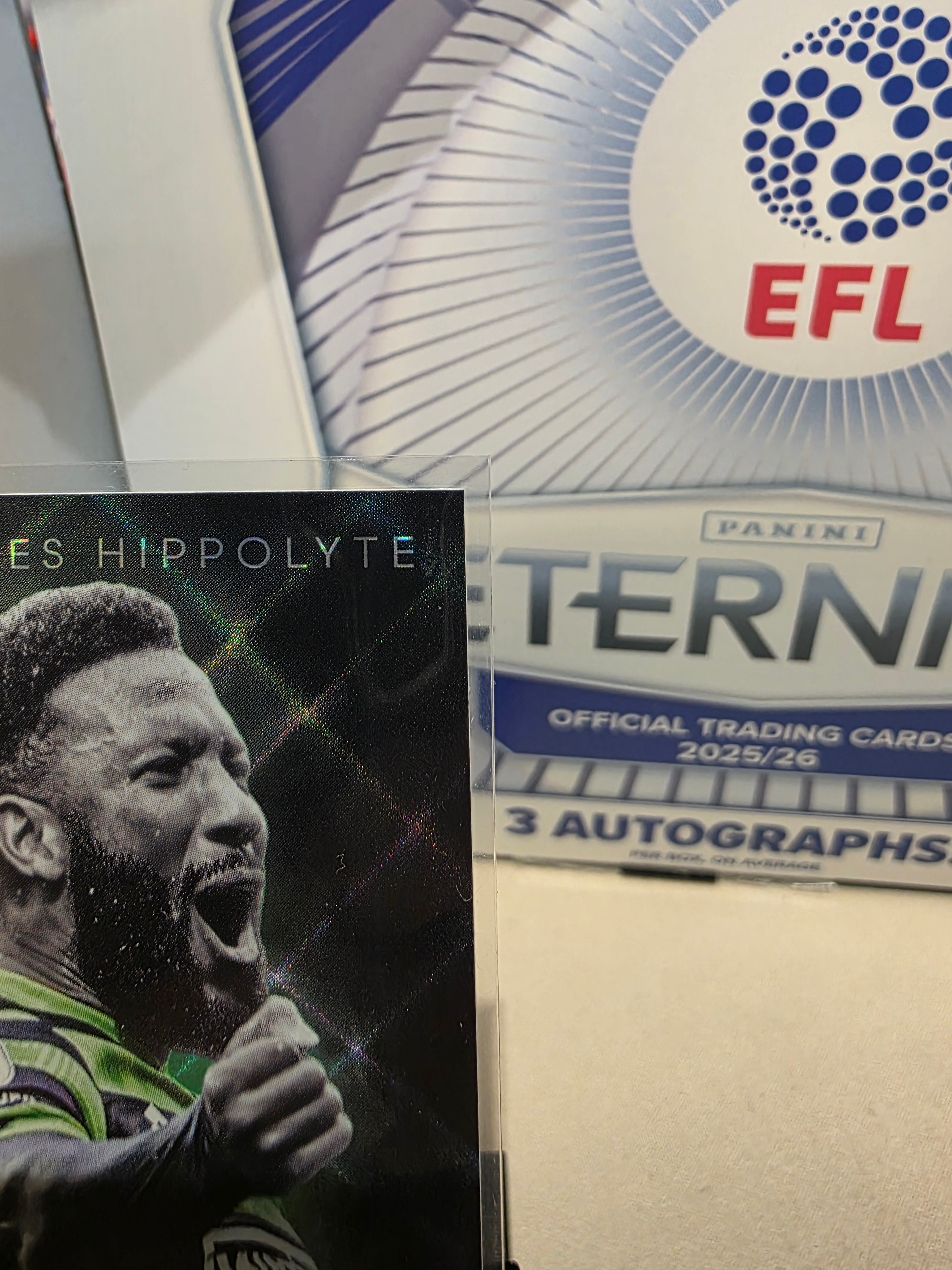 Panini: EFL Eternity Myles Hippolyte 41/50 Eclipse Wimbledon FC Hit