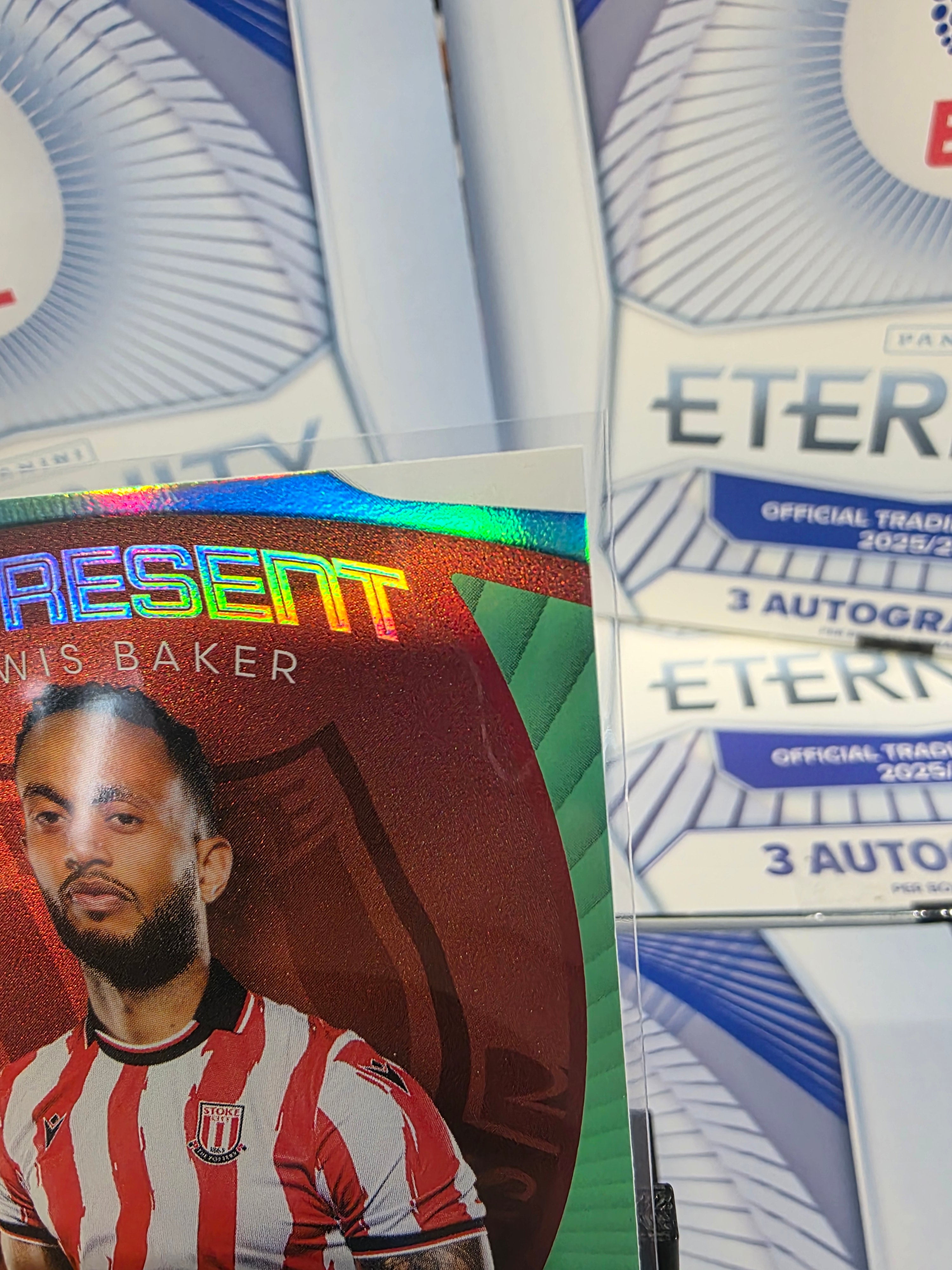 Panini: EFL Eternity Lewis Baker 37/50 Stoke City Represent
