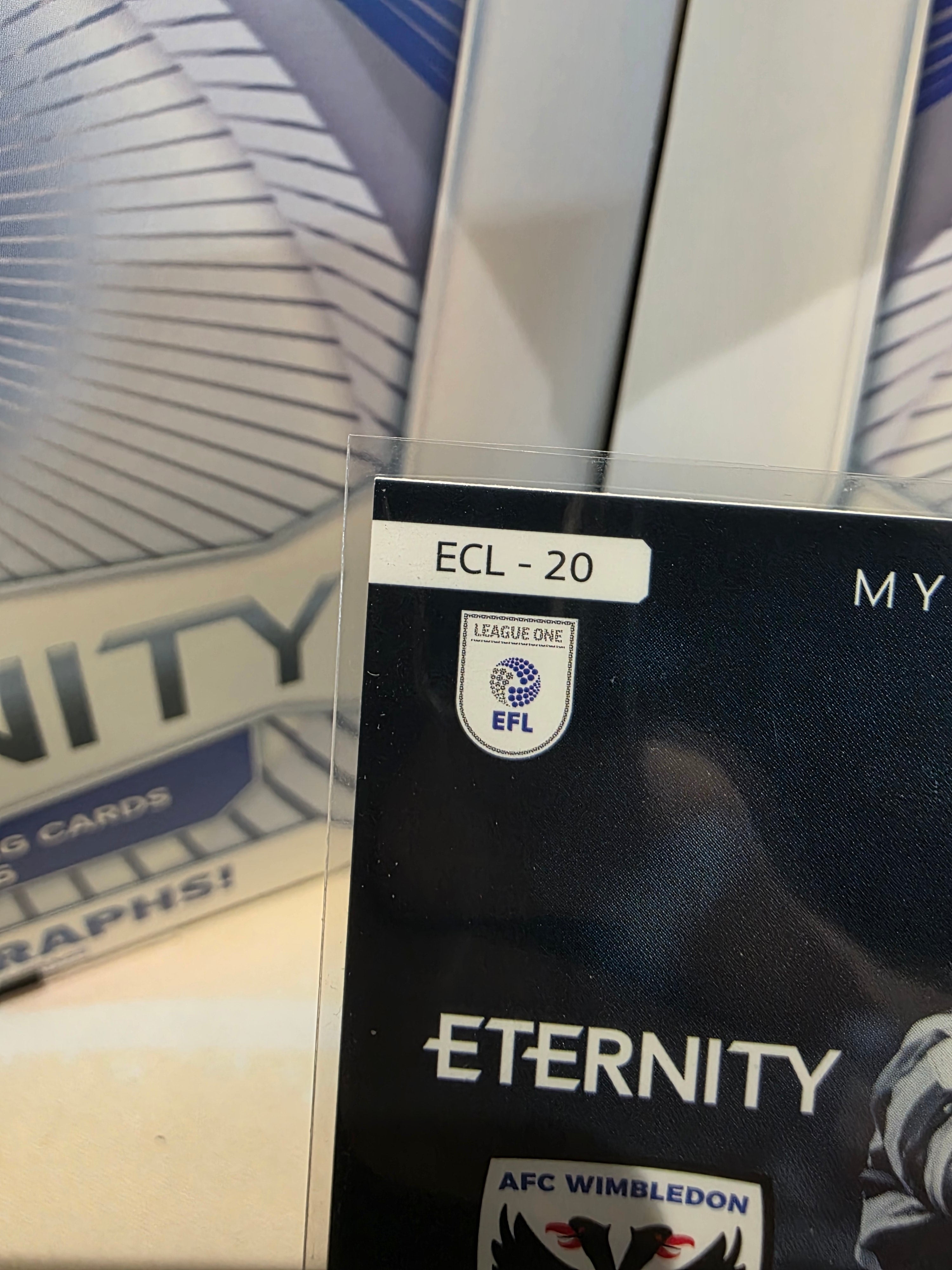 Panini: EFL Eternity Myles Hippolyte 41/50 Eclipse Wimbledon FC Hit