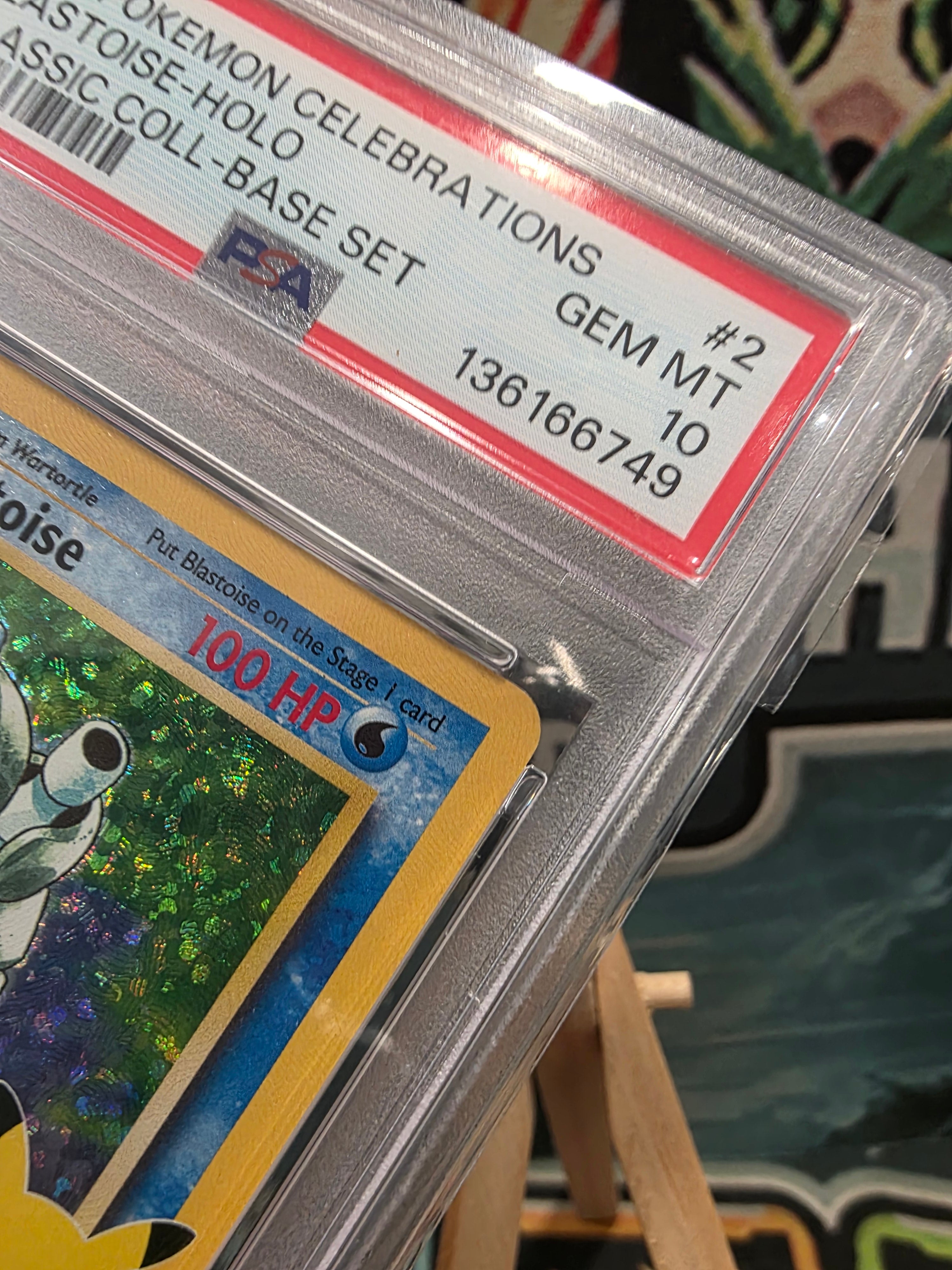 Blastoise Celebrations Classic Collection Base 2021 2/102 PSA 10