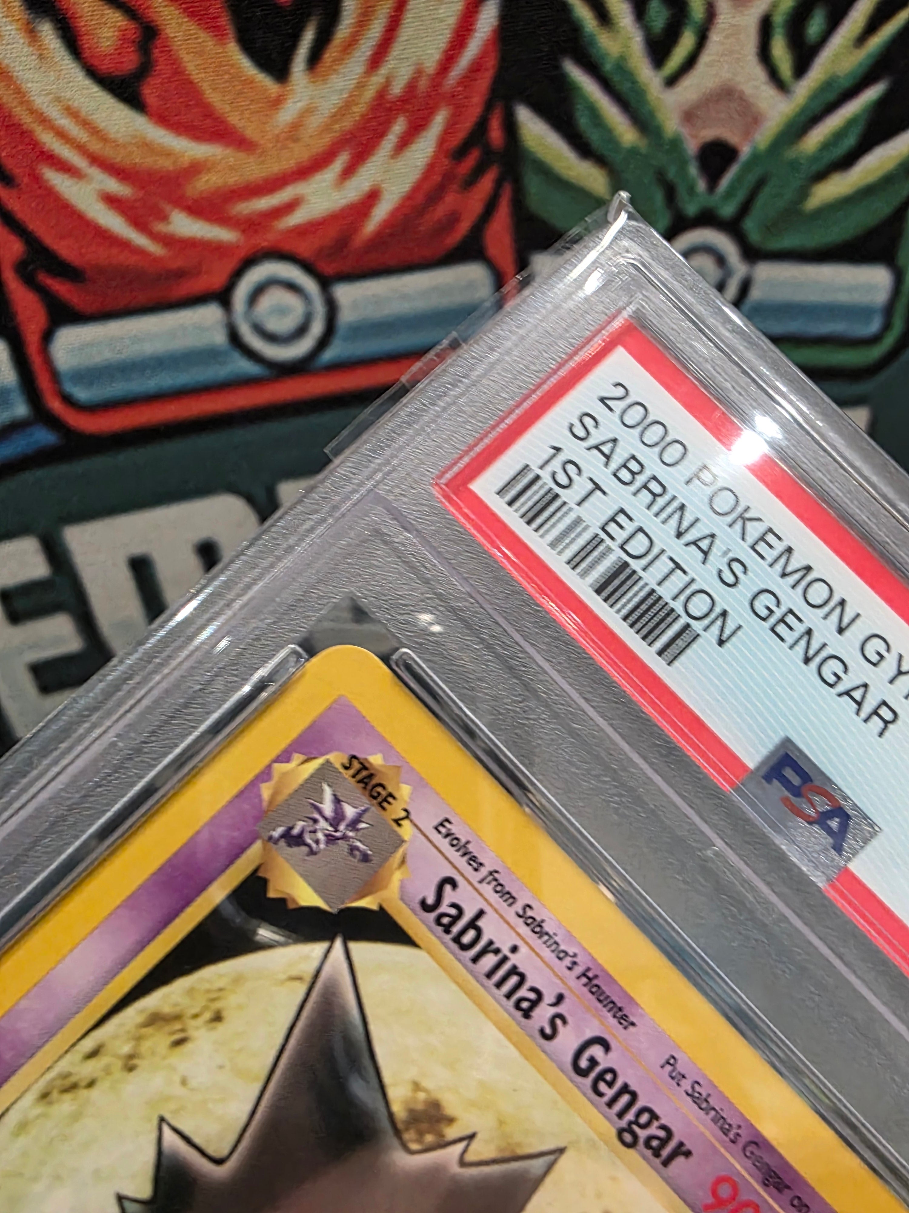 Sabrina's Gengar 29/132 1st Edition Non Holo Gym Challenge 2000 PSA 9