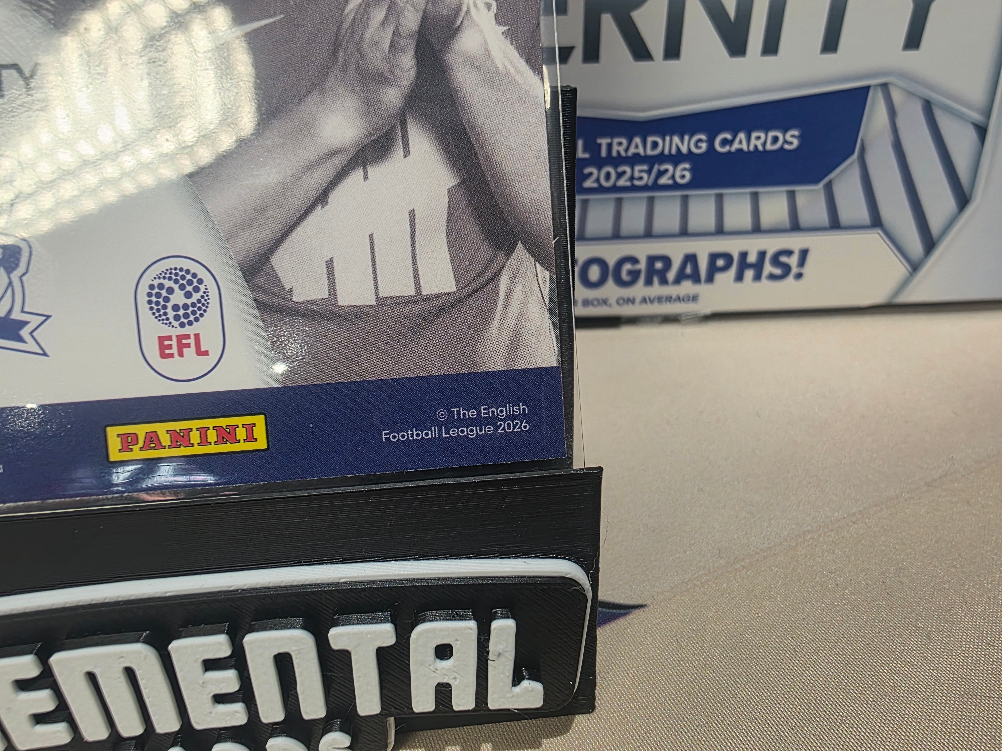 Panini: EFL Eternity Alex Cochrane 5/5 Bookend Gold Represent Birmingham FC