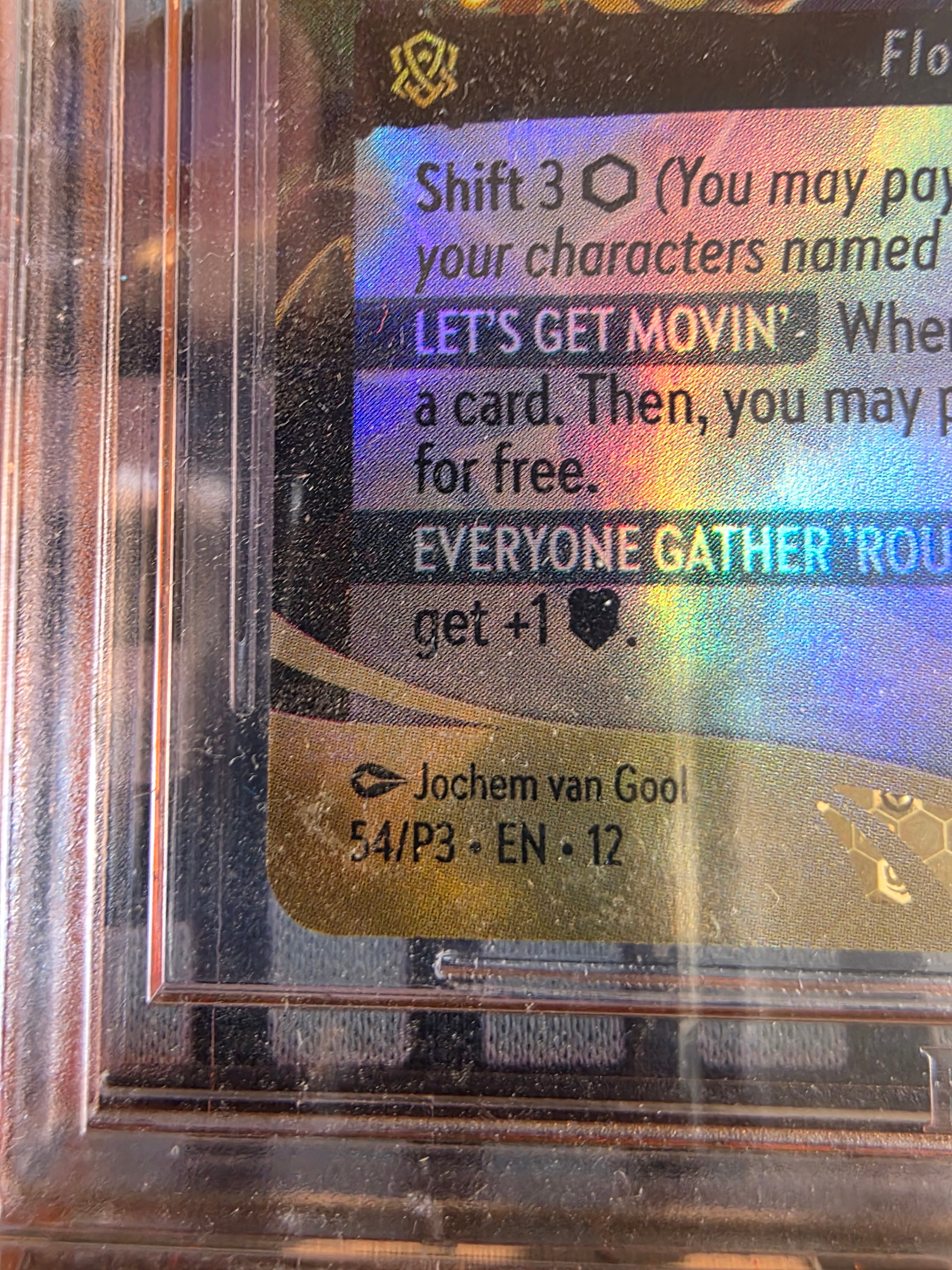 Woody Jungle Guide Top 8 Championships Promo Foil BGS 10 Lorcana Wilds Unknown Toy Story
