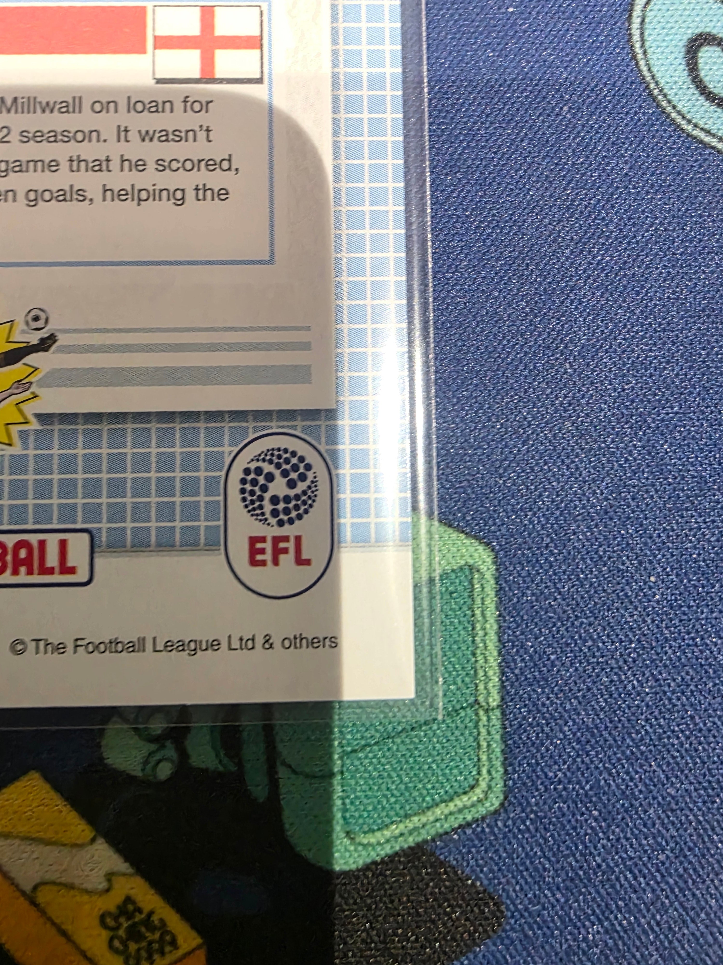 Harry Kane Millwall FC Paninis Football EFL /35 BL-4