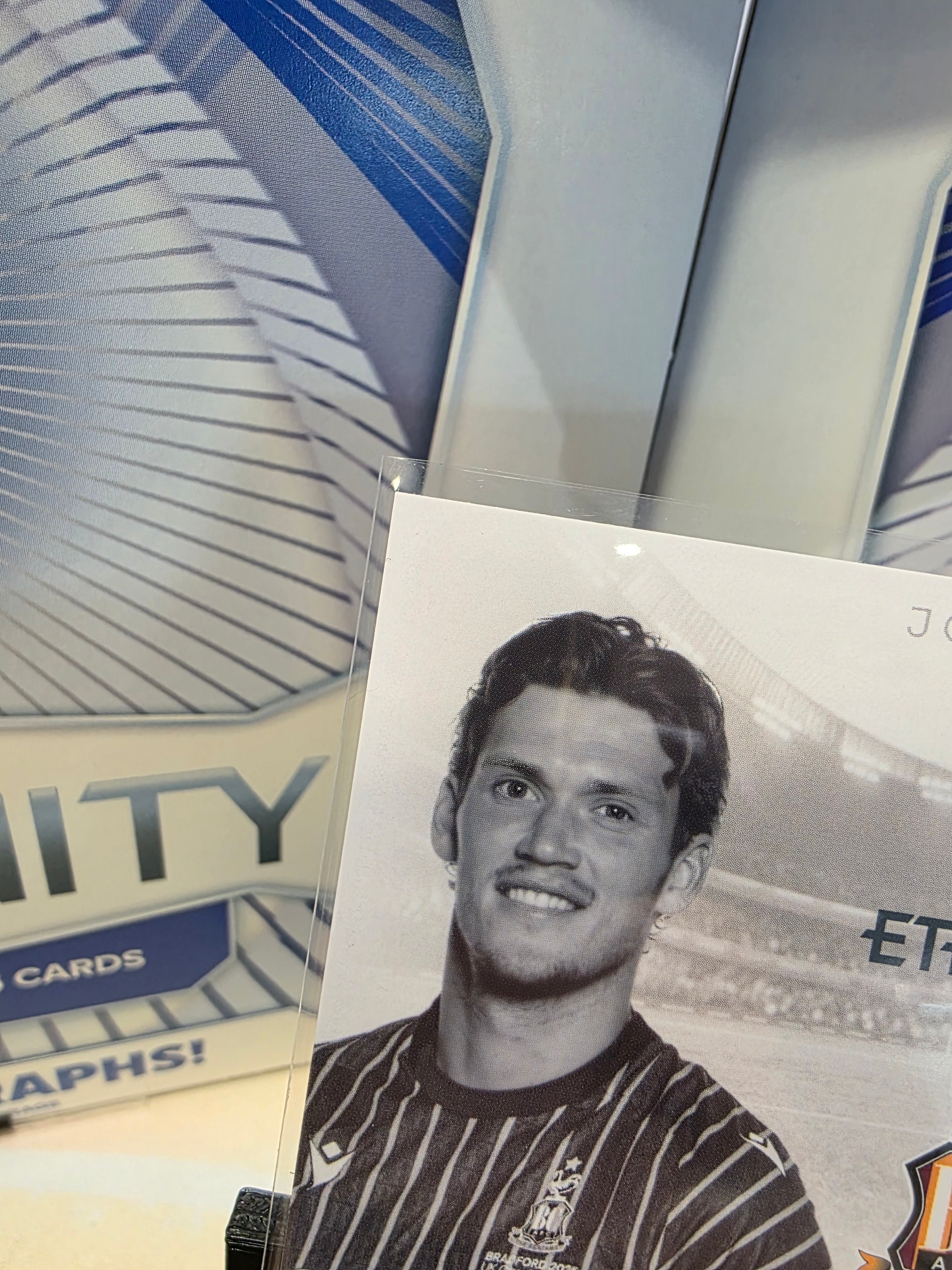 Panini: EFL Eternity Joe Wright Auto Bradford City FC