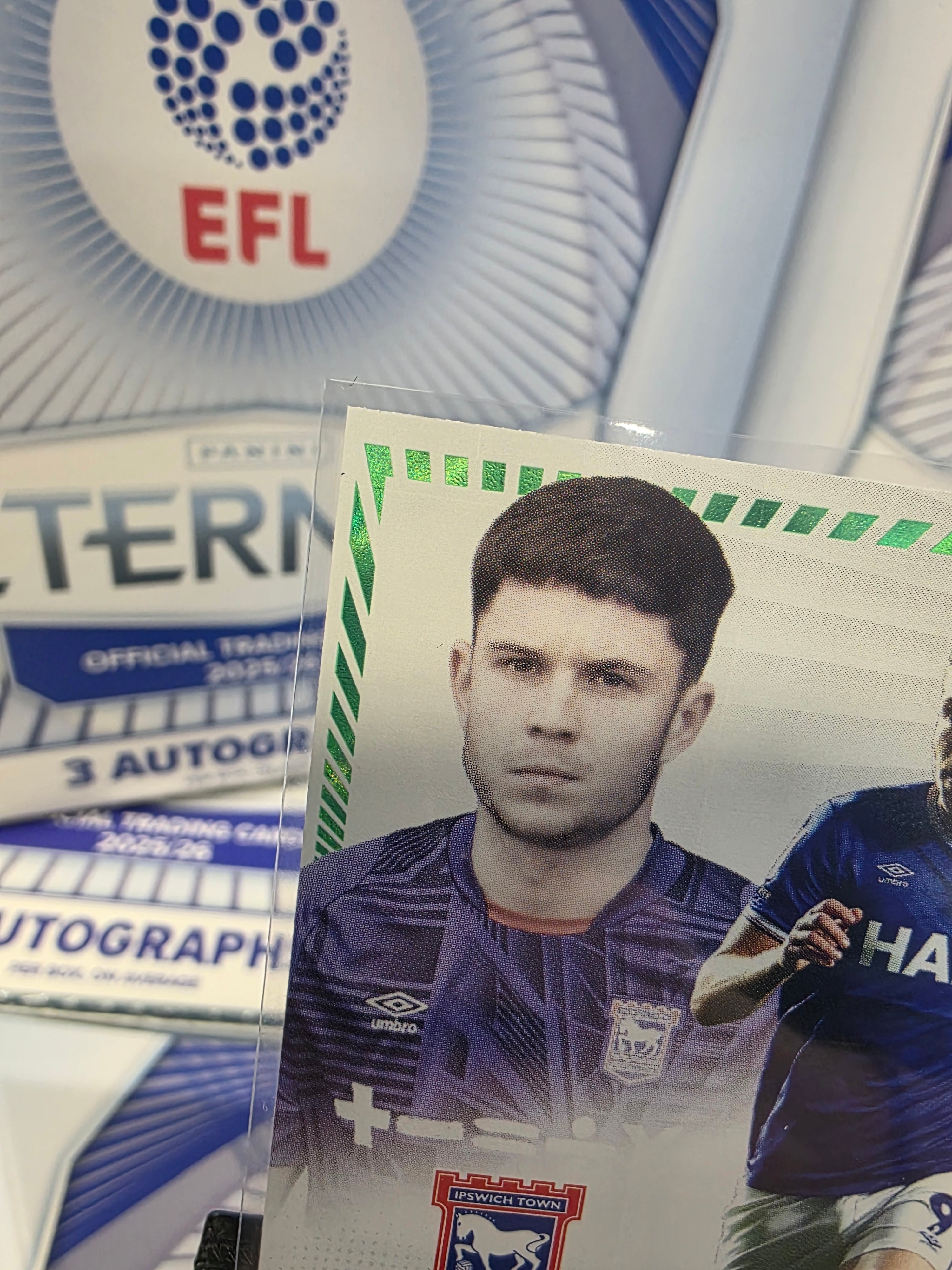 Panini: EFL Eternity George Hirst 07/50 Debut Ipswich Town FC