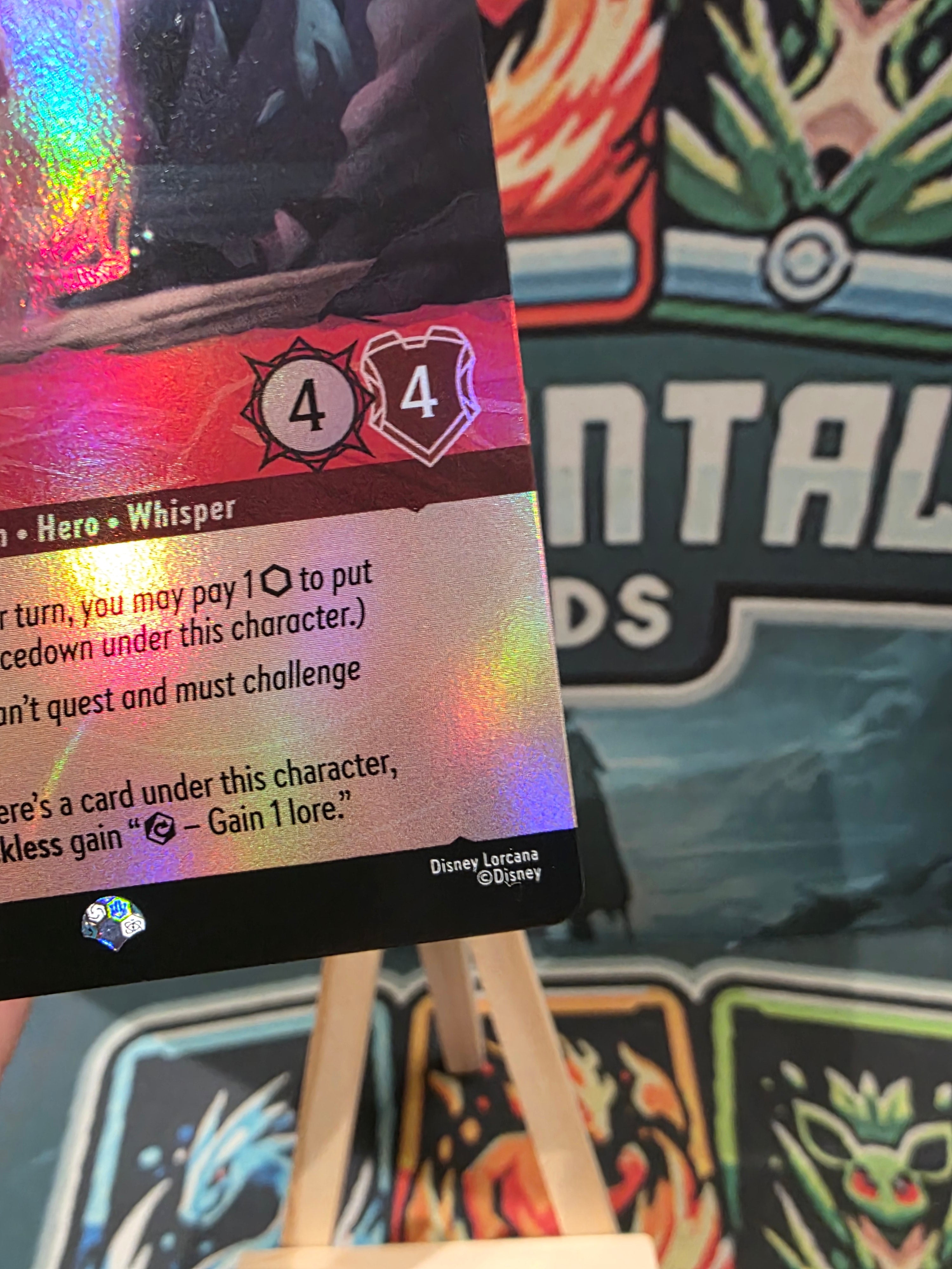 Aladdin Barreling Through Epic Whispers in the Well 216/204 NM