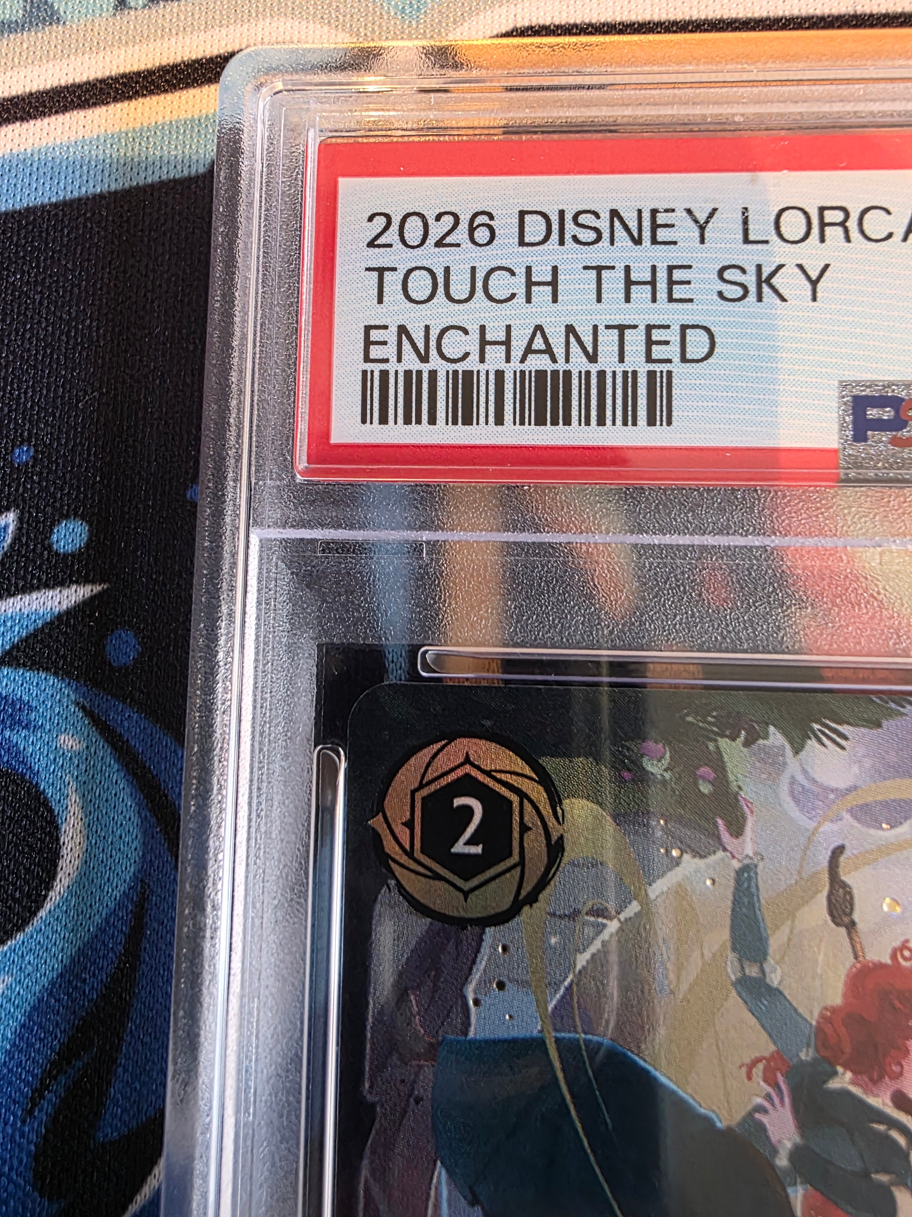 Touch The Sky Enchanted Merida PSA 10 Wilds Unknown 240/204 Lorcana