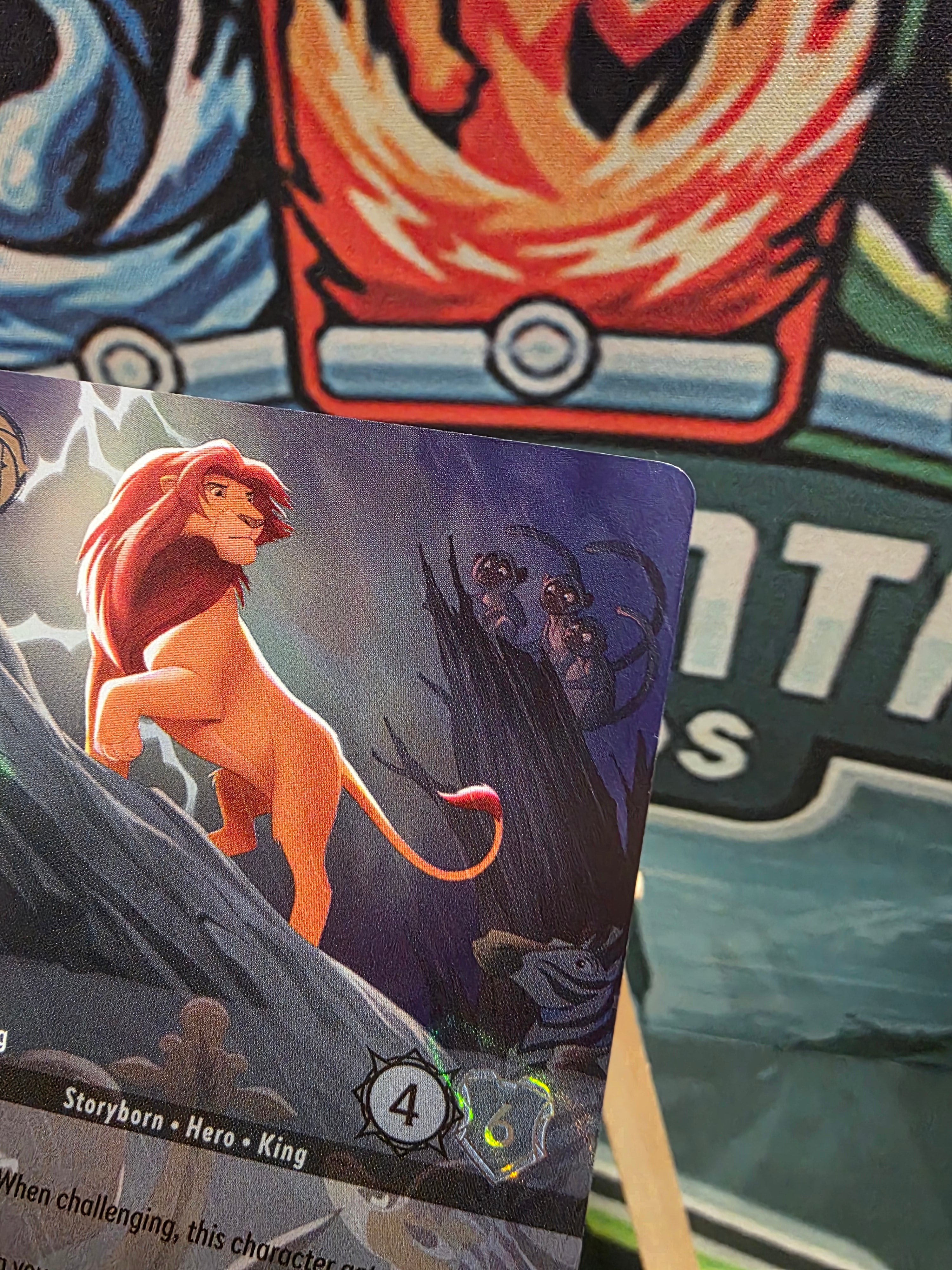 Simba Returned King The First Chapter Enchanted Lorcana 215/204 NM