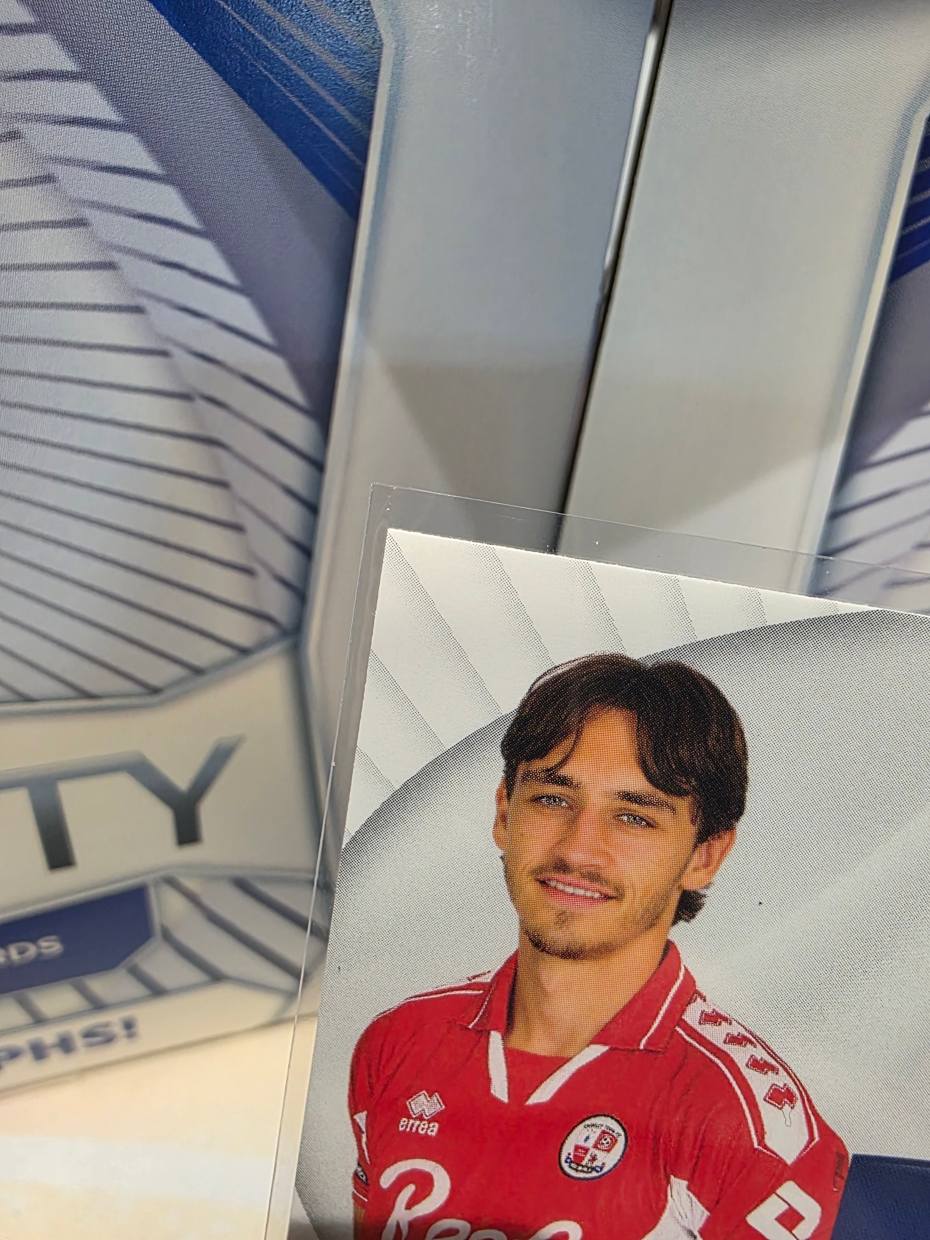 Panini: EFL Eternity Josh Flint 15/25 Debut Crawley Town 2024 Magneta Hit