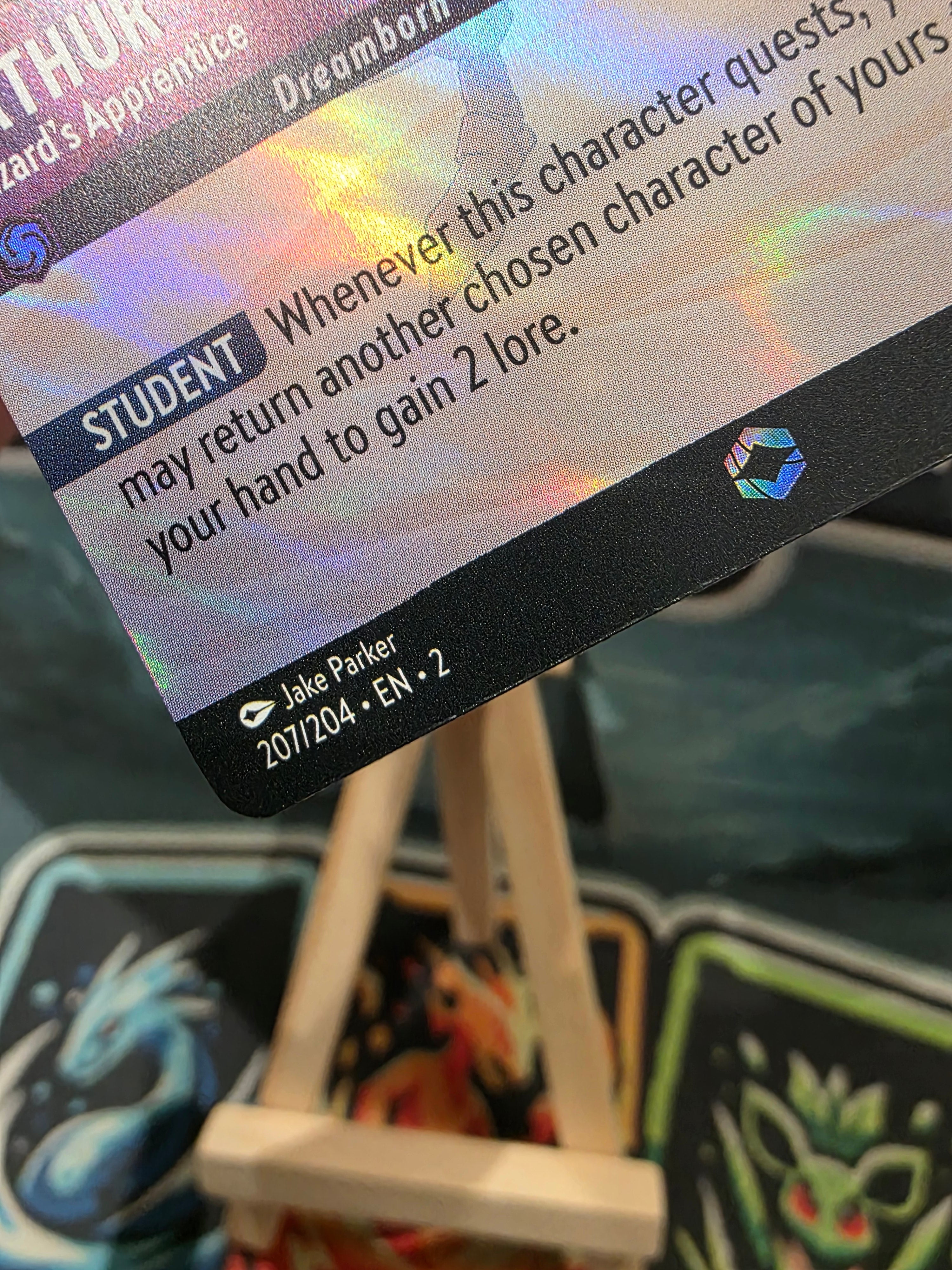 Arthur Wizard's Apprentice Enchanted Rise of the Floodborn 207/204 LP