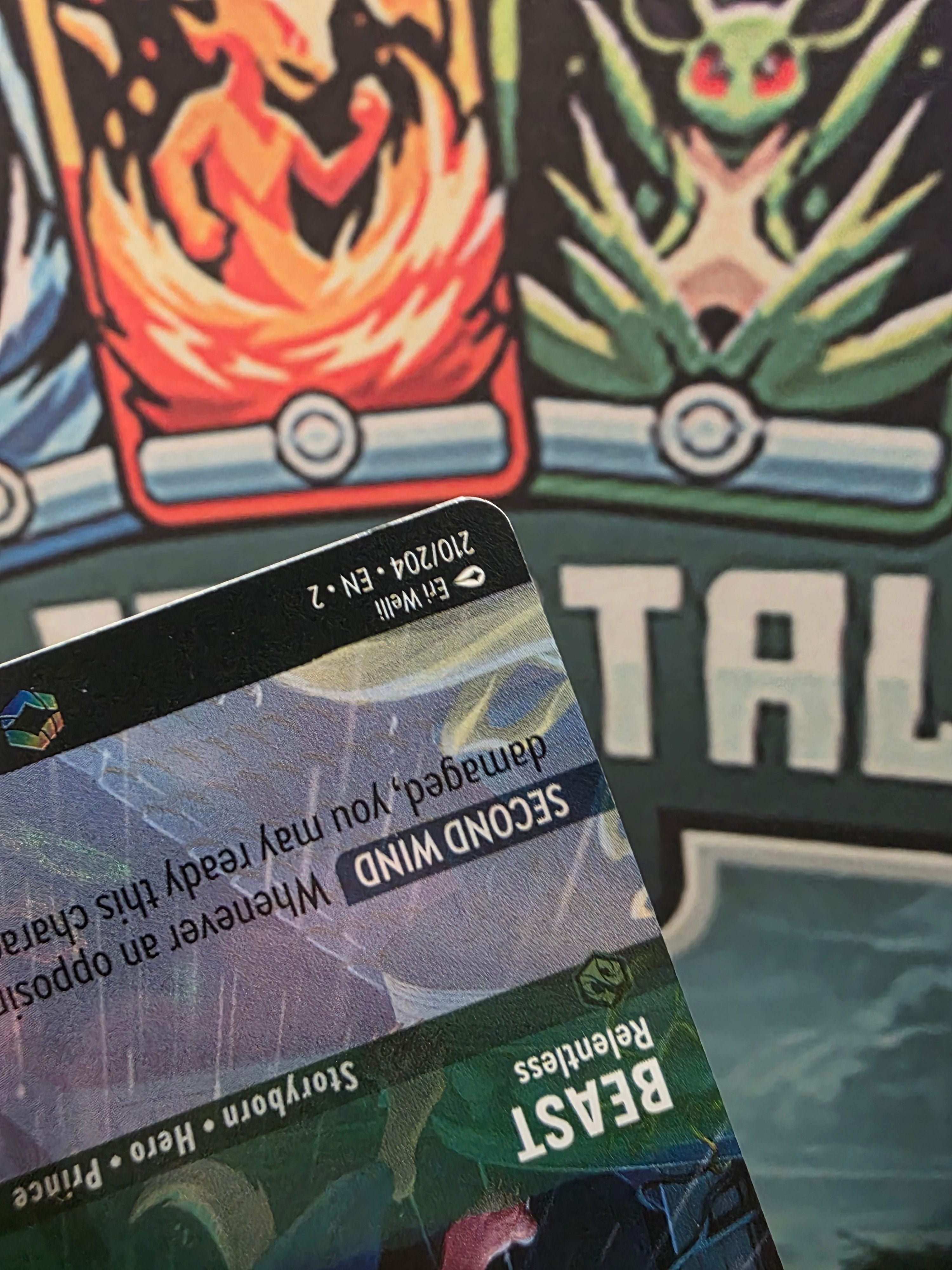 Beast Relentless Enchanted Rise of the Floodborn 210/204 LP