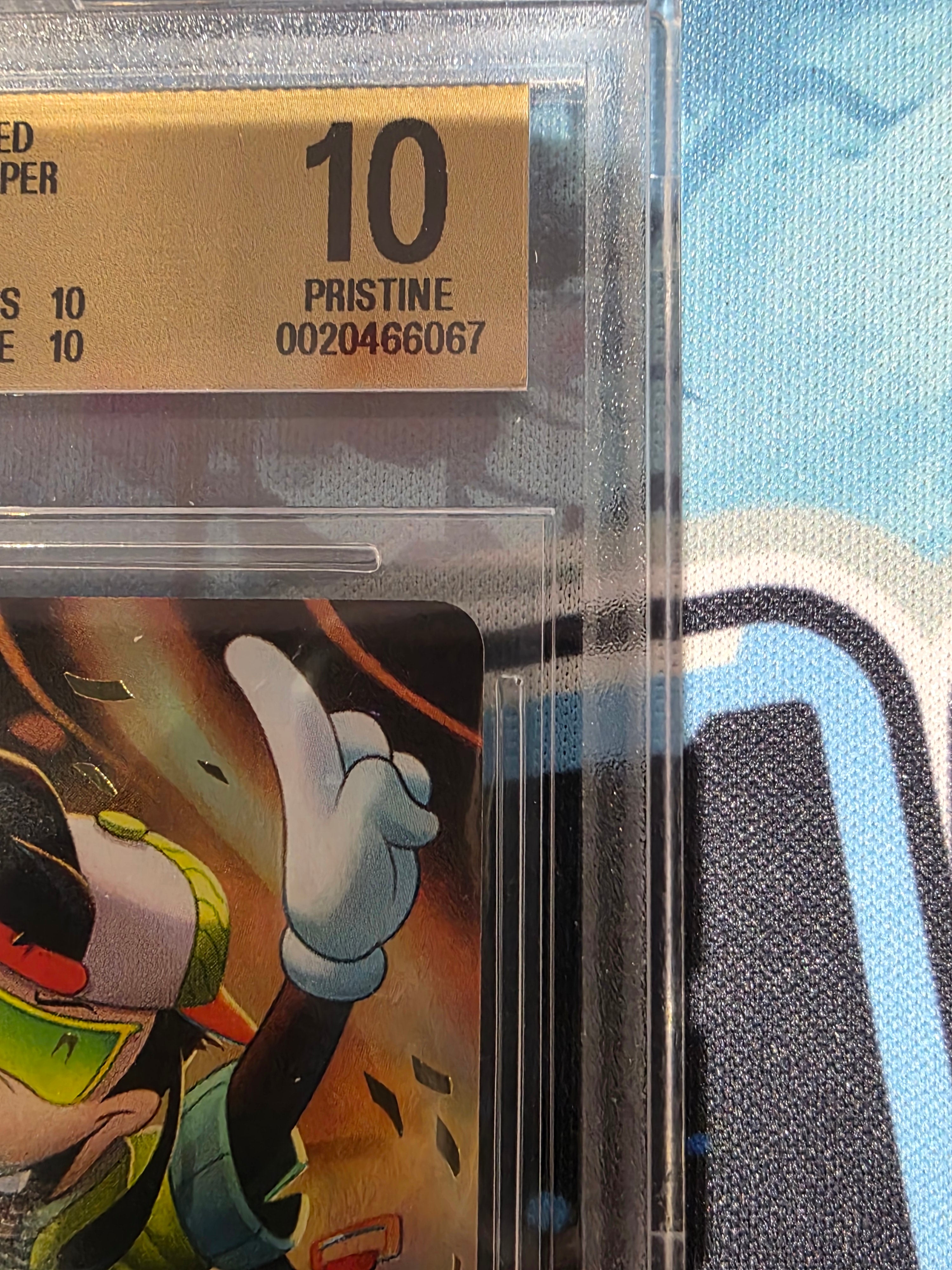 Max Goof Chart Topper 230/204 BGS 10 Gold POP 1 Fabled  Enchanted Lorcana