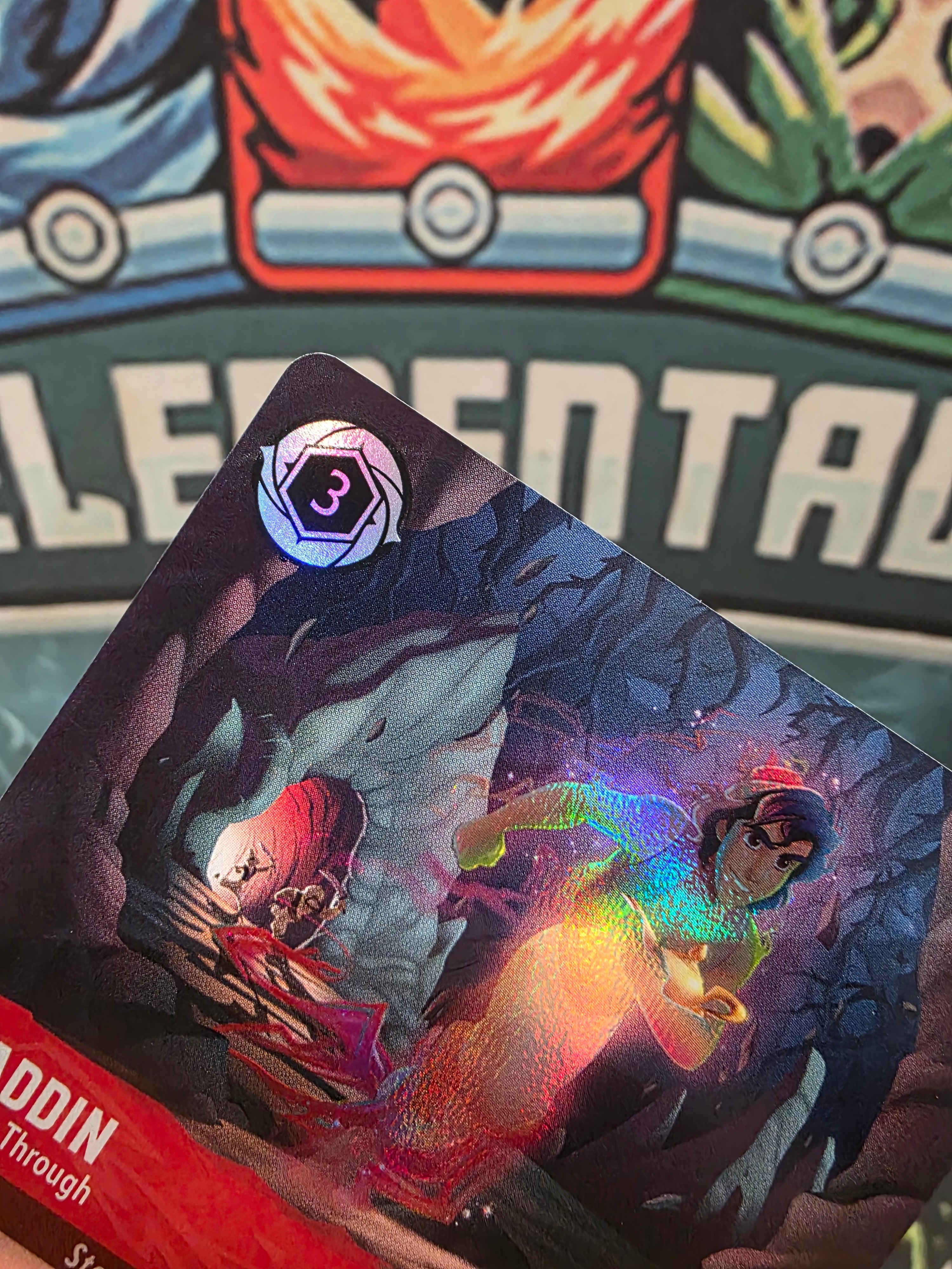 Aladdin Barreling Through Epic Whispers in the Well 216/204 NM