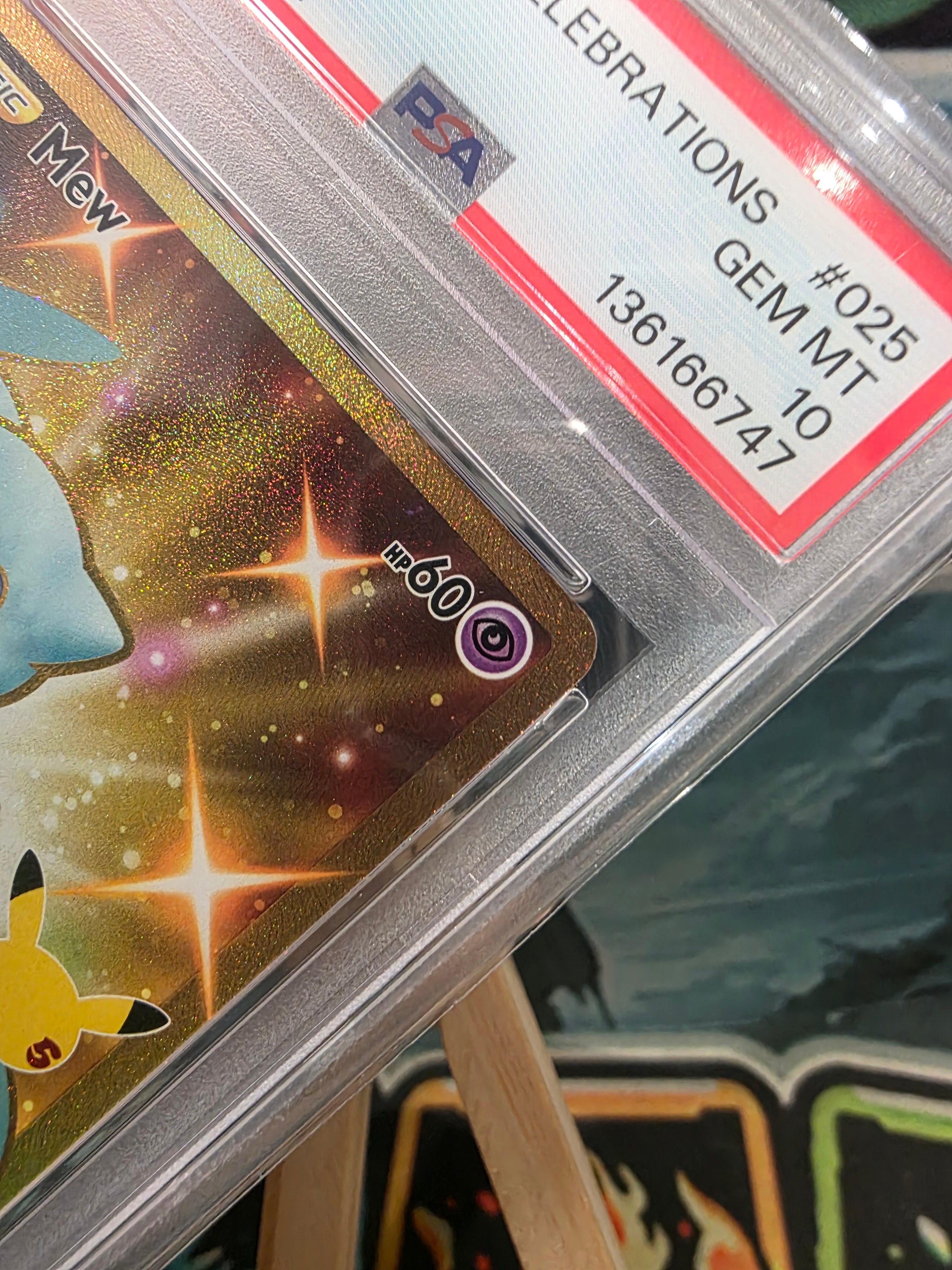 Mew Full Art Celebrations 2021 025/025 PSA 10 Gem Mint