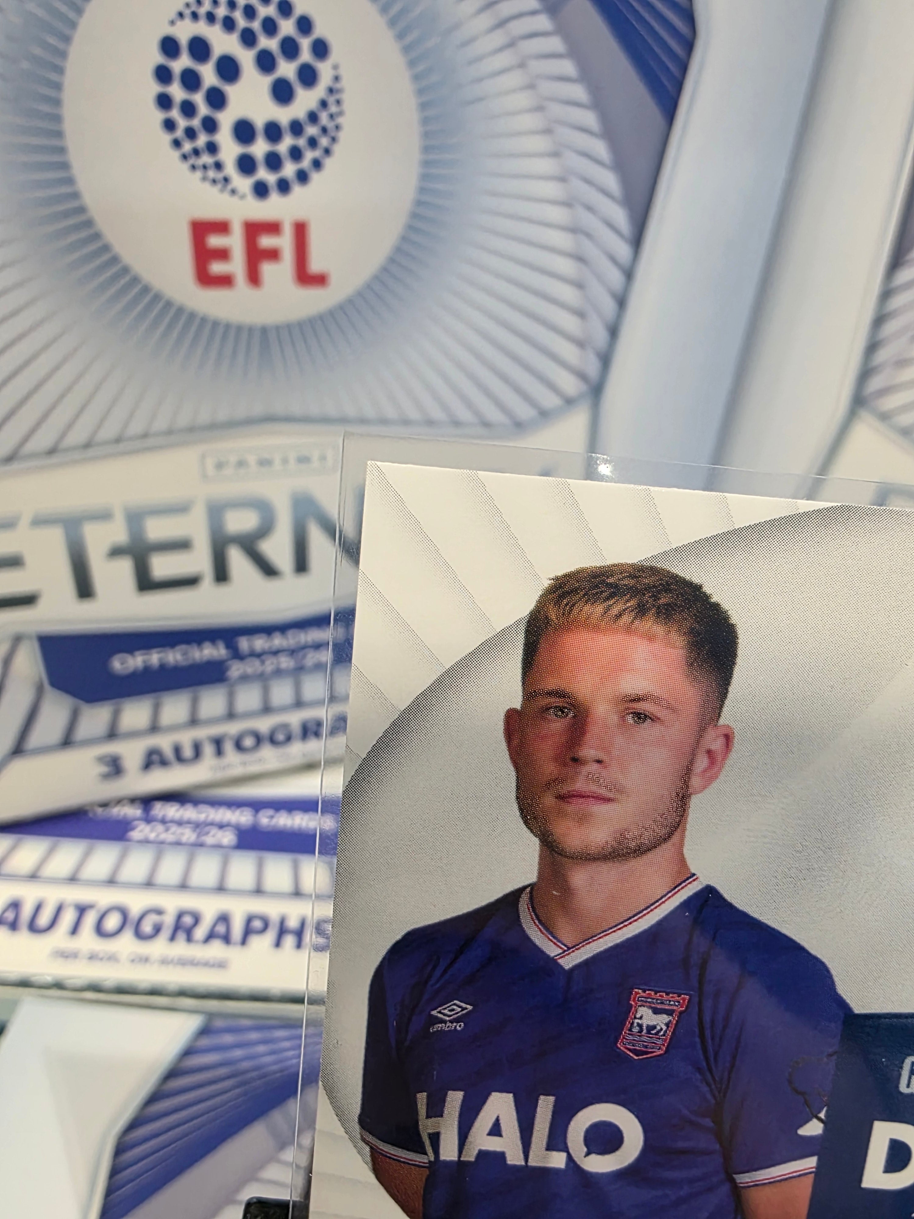 Panini: EFL Eternity George Hirst 07/50 Debut Ipswich Town FC