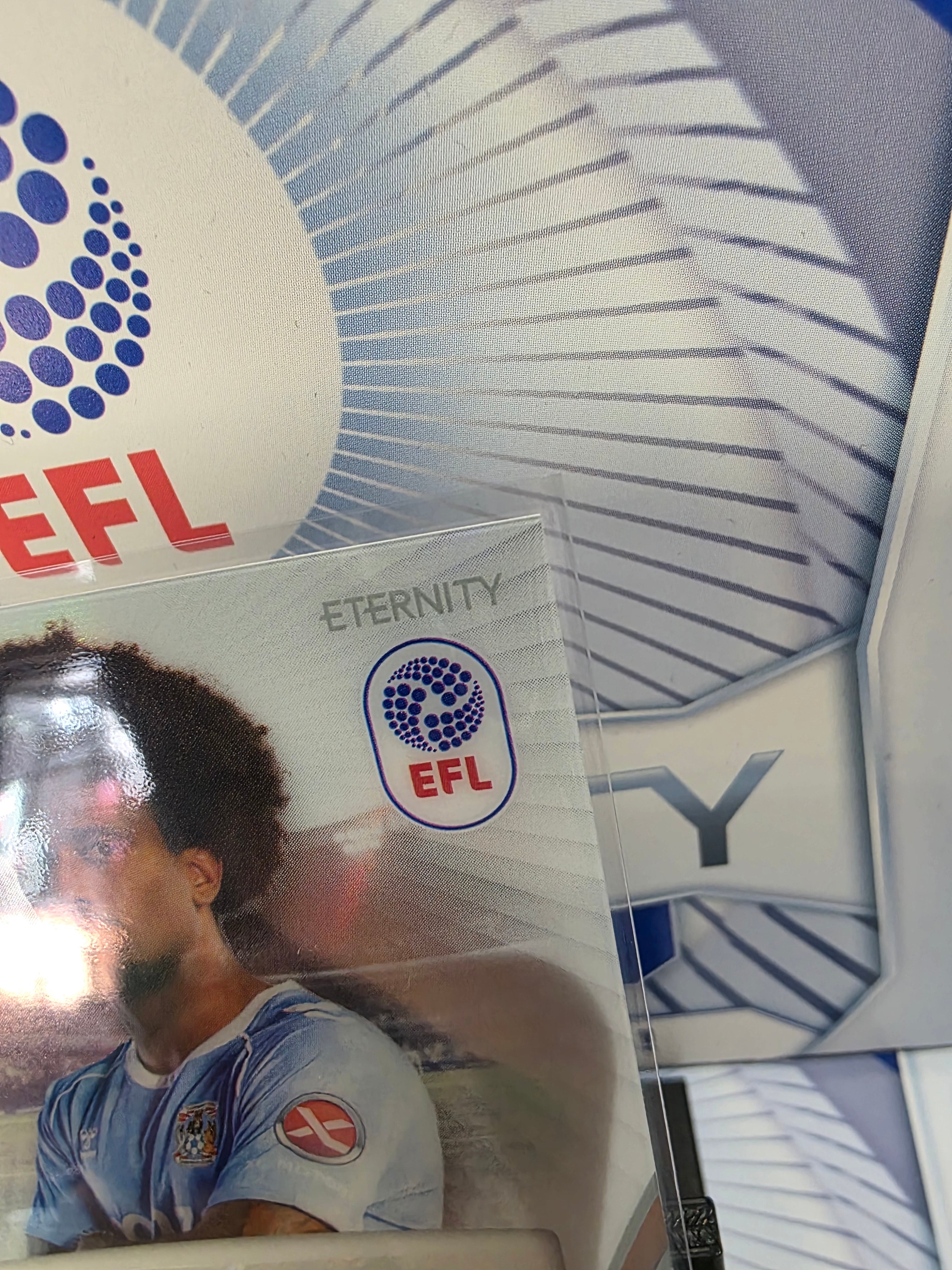 Panini: EFL Eternity Haji Wright Auto Coventry City FC Insert Signed