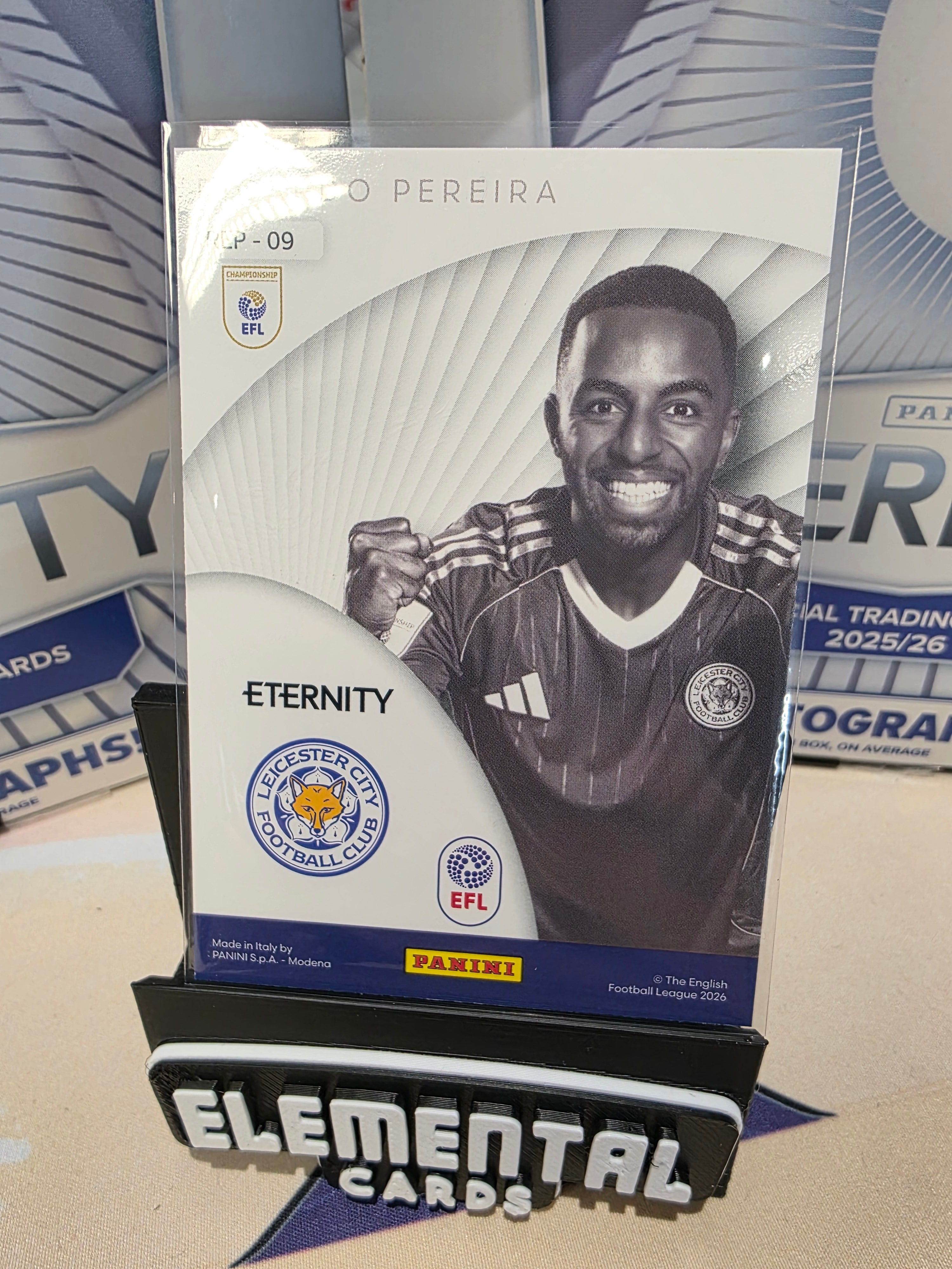 Panini: EFL Eternity Ricardo Pereira 22/25 Leicester City FC Magneta Represent