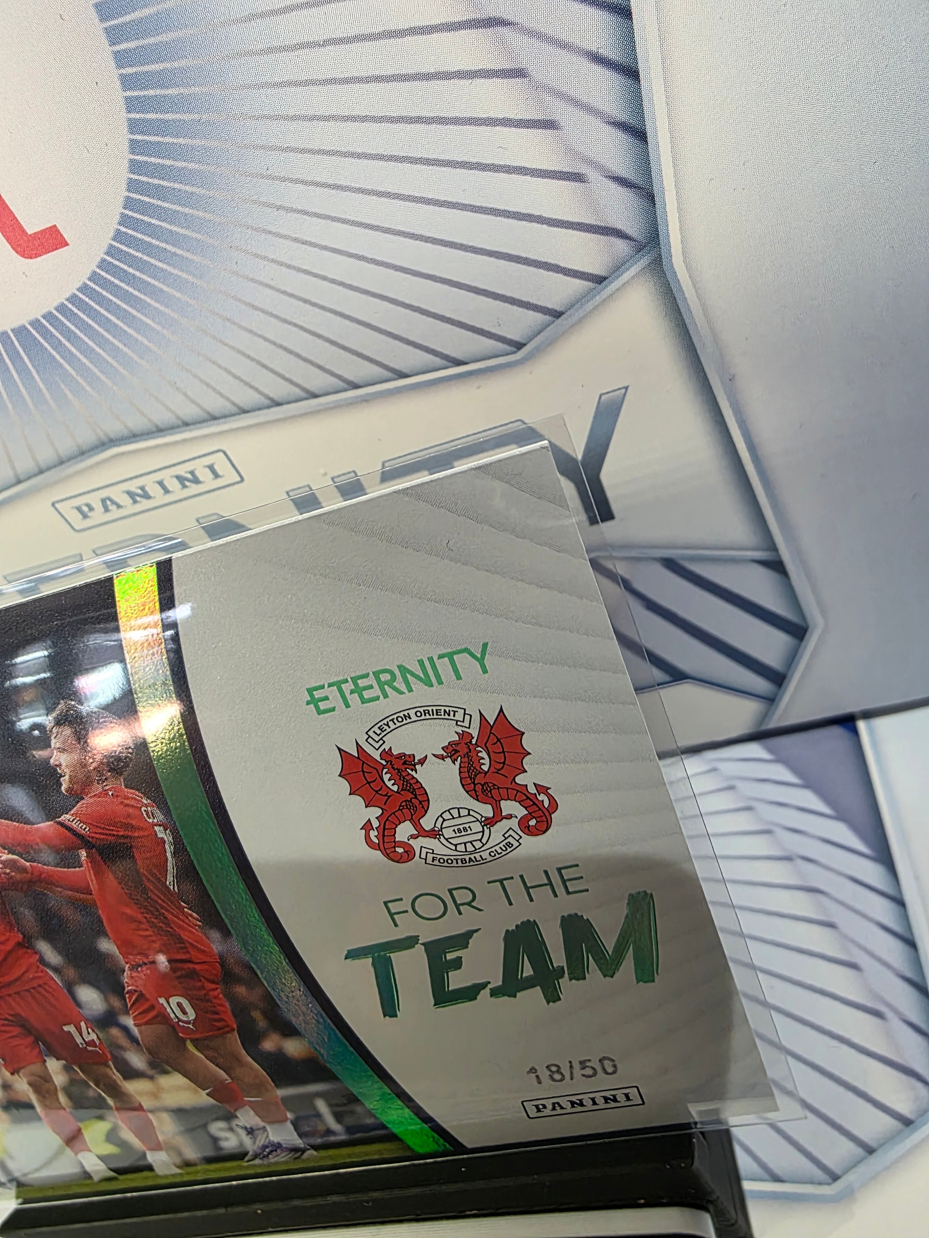 Panini: EFL Eternity Leyton Orient FC For The Team 18/50