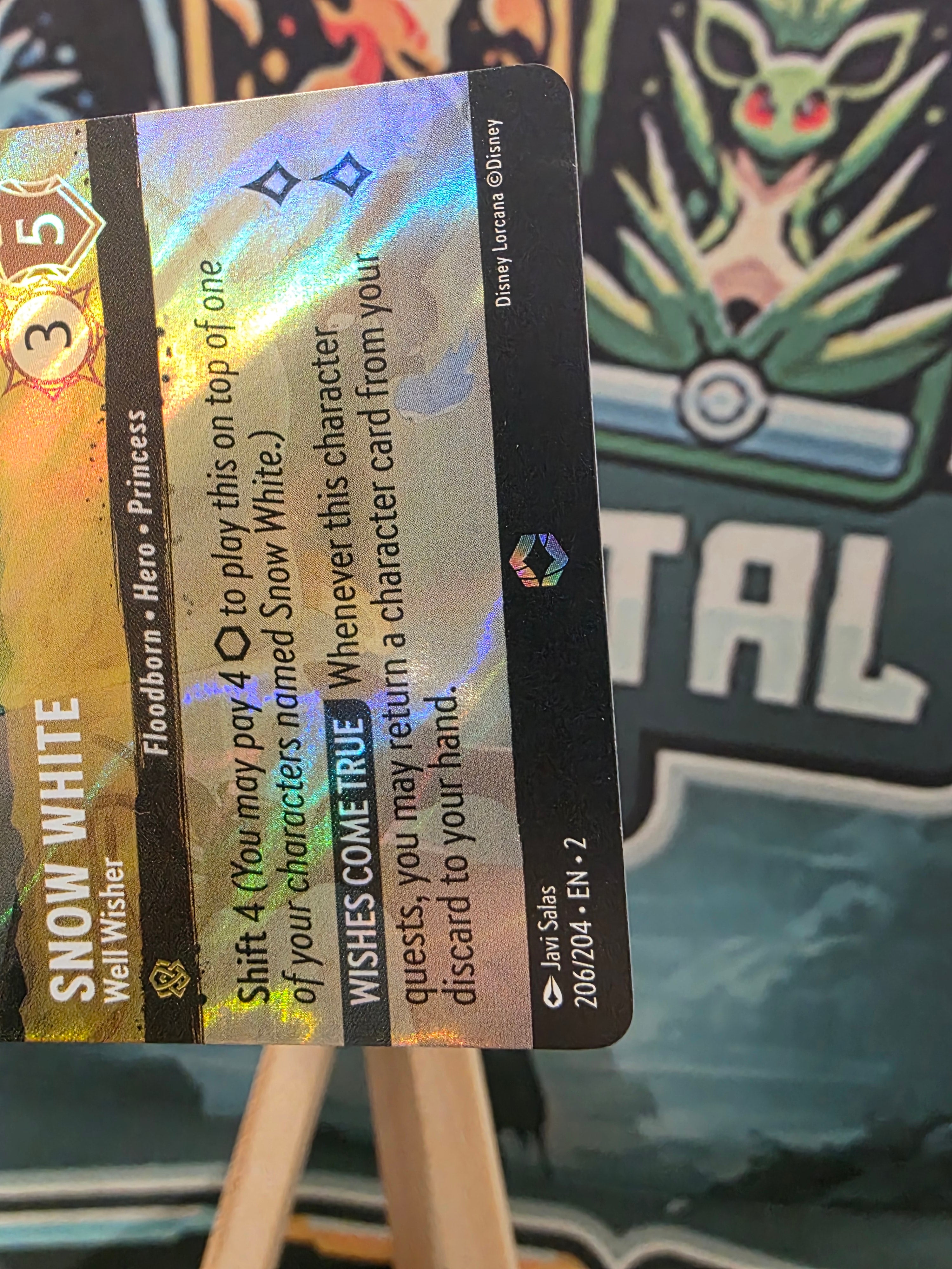 Snow White Well Wisher Enchanted Rise of the Floodborn 206/204 NM