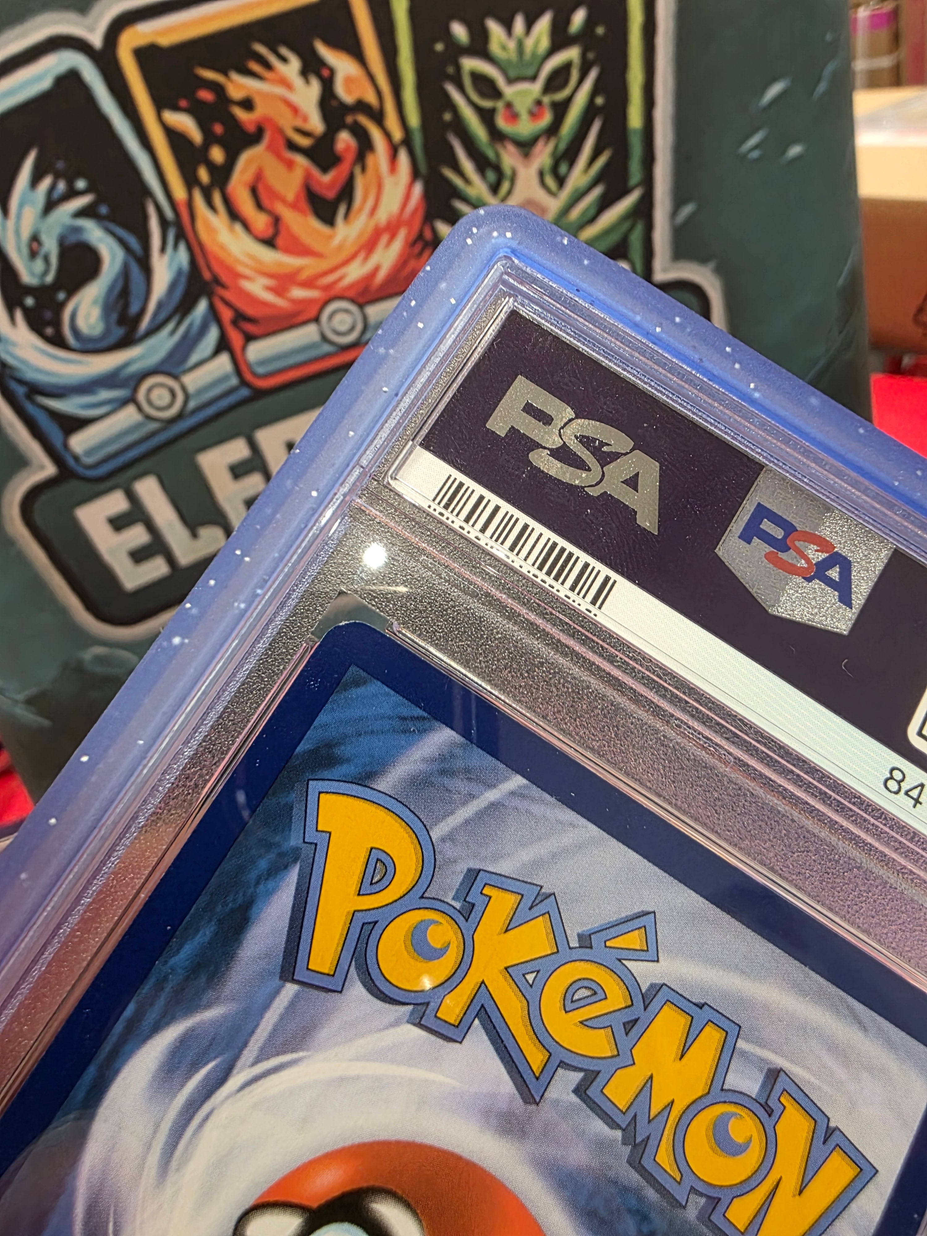 Charizard 199/165 SIR Scarlet & Violet 151 PSA 9 Slab with Grail Guard Royal Bumper