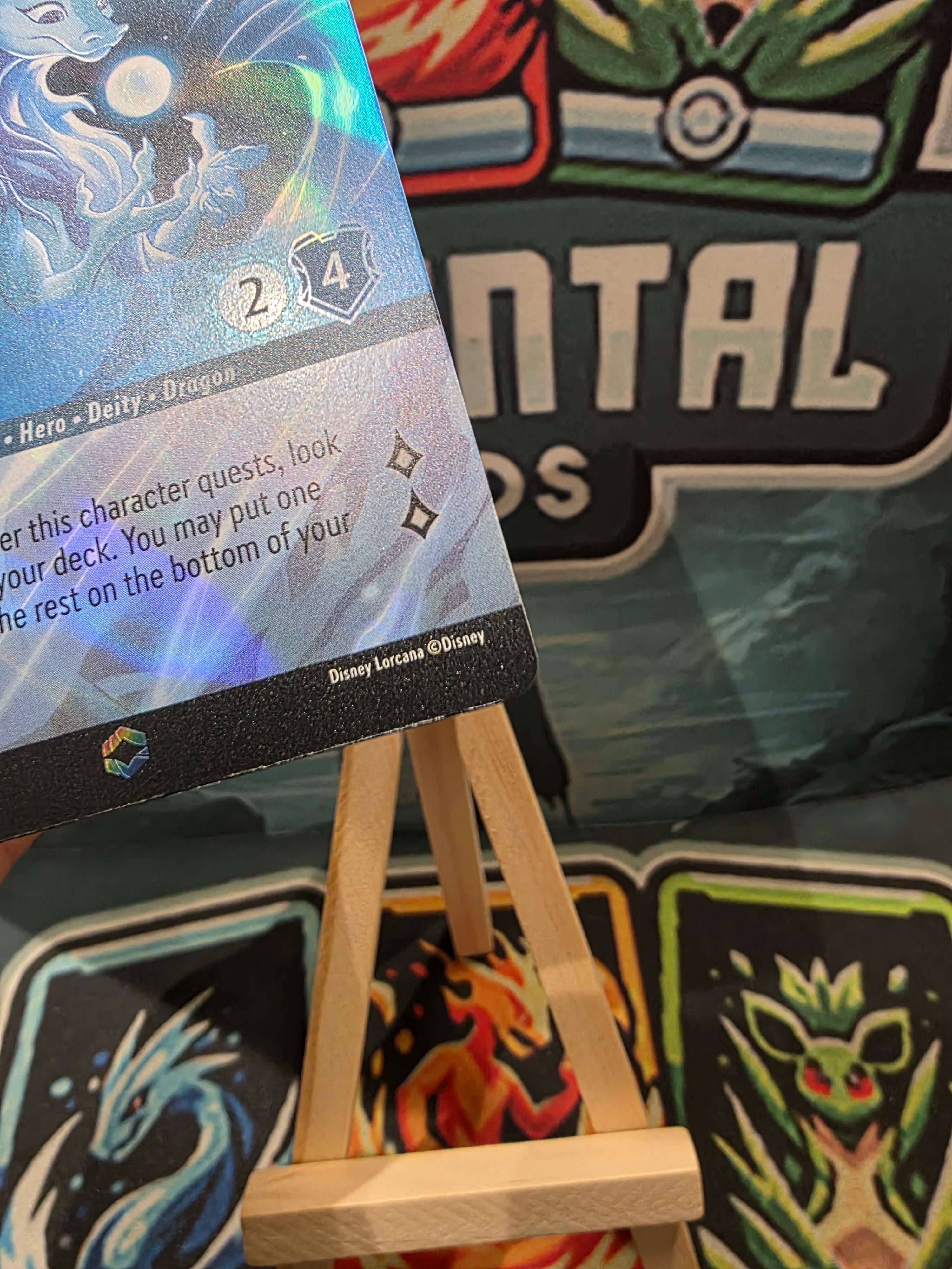 Sisu Divine Water Dragon Enchanted Rise of the Floodborn 214/204 NM