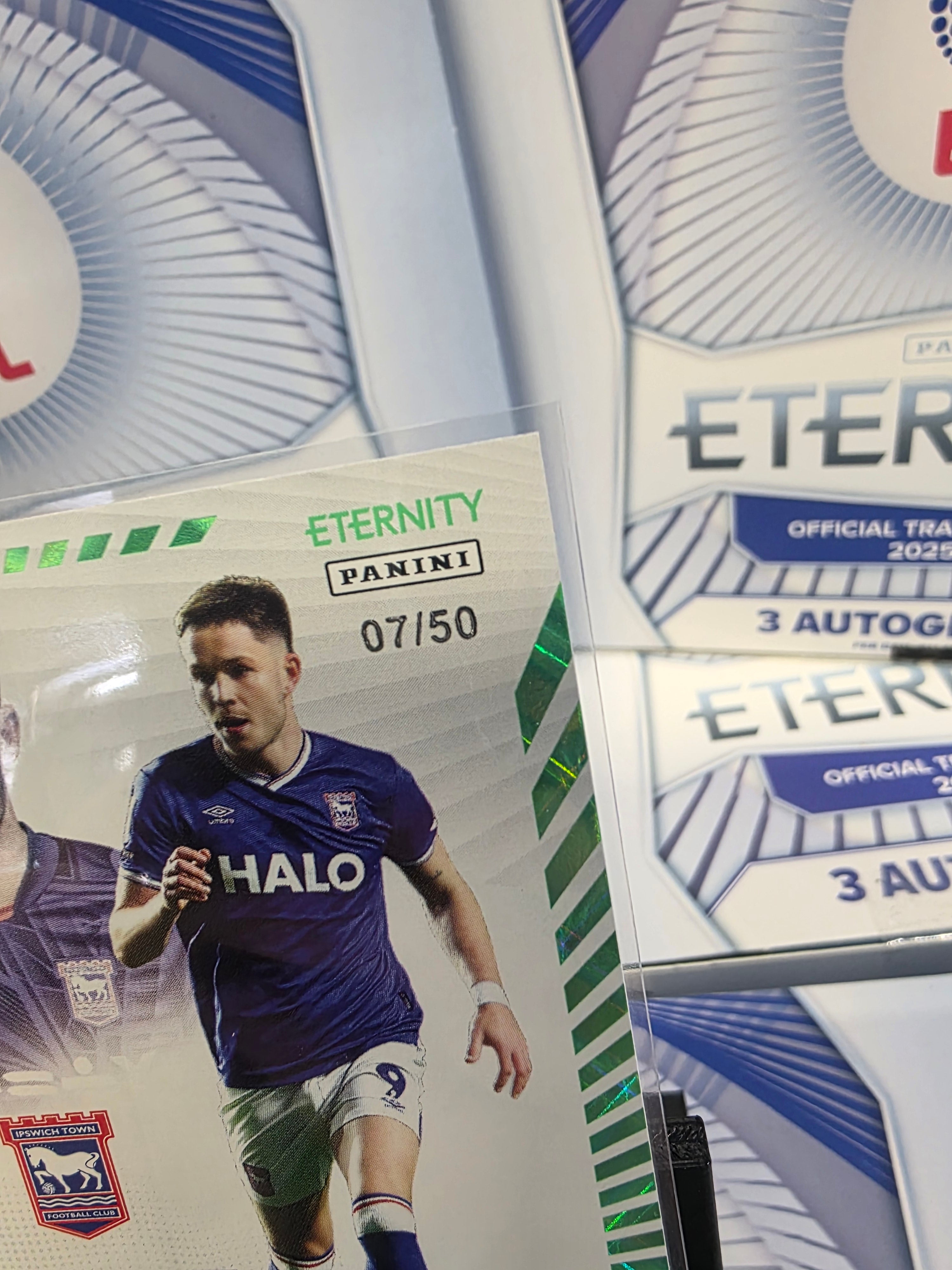 Panini: EFL Eternity George Hirst 07/50 Debut Ipswich Town FC