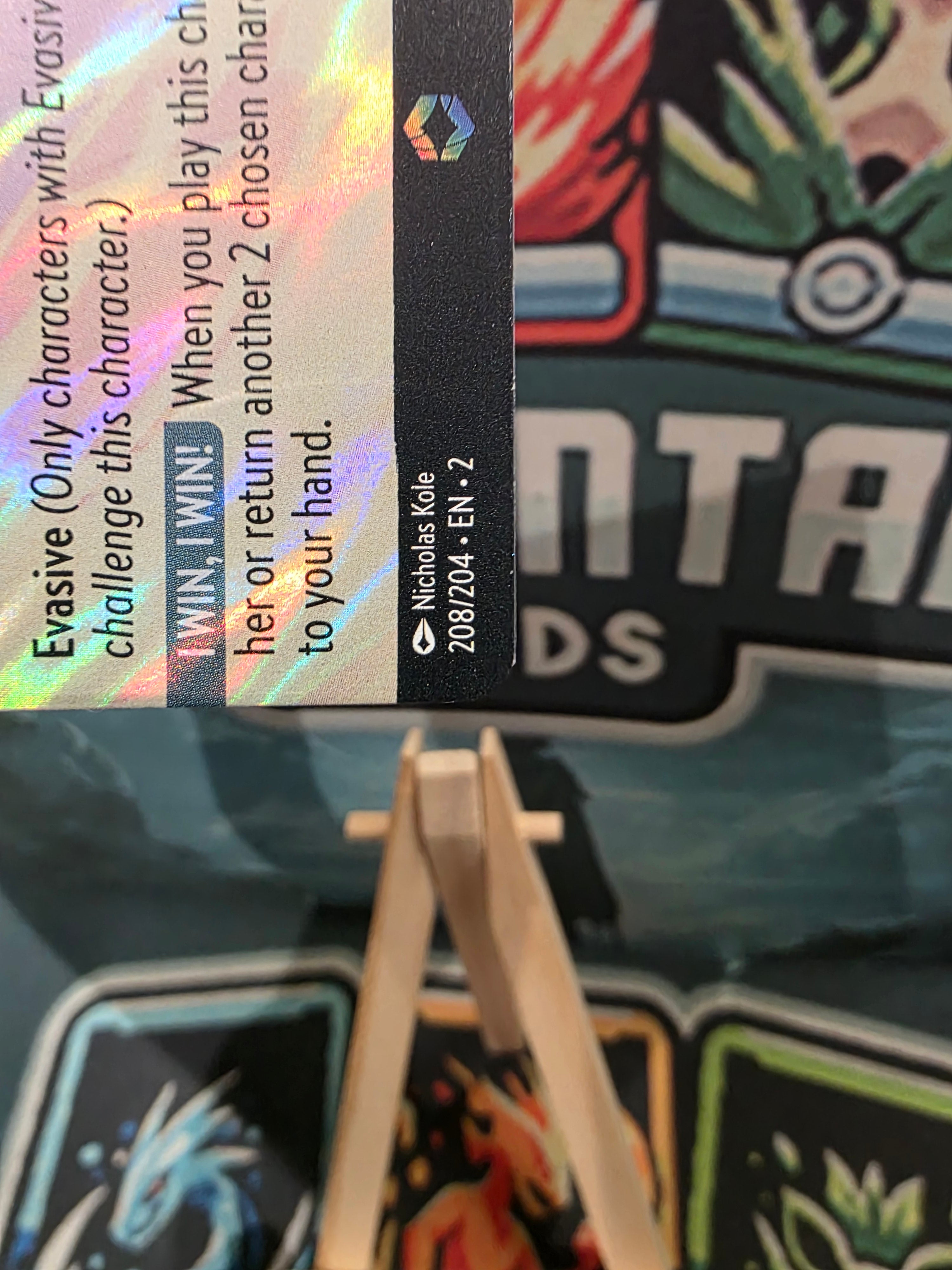 Madam Mim Purple Dragon Enchanted Rise of the Floodborn 208/204 LP