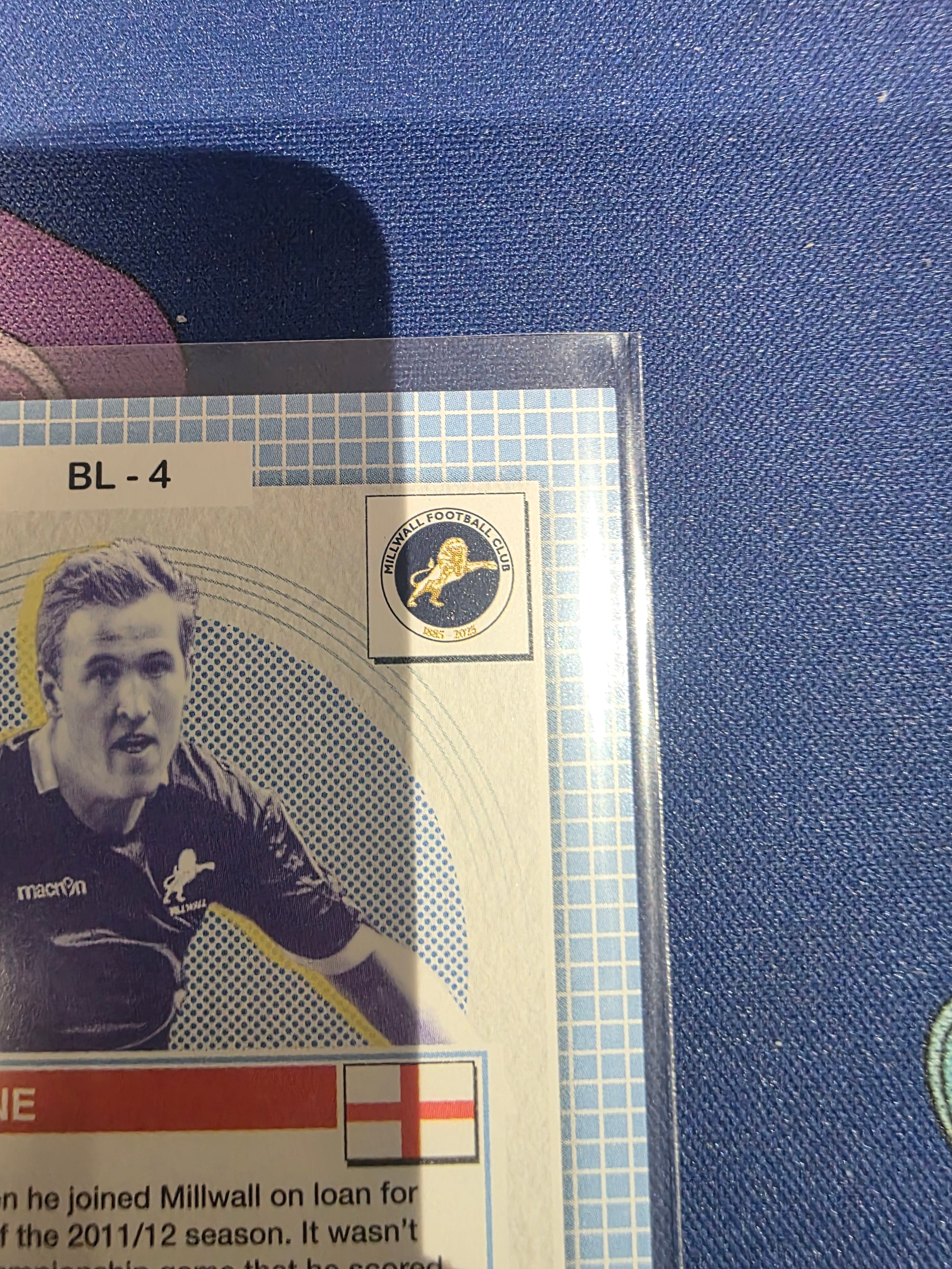 Harry Kane Millwall FC Paninis Football EFL /35 BL-4