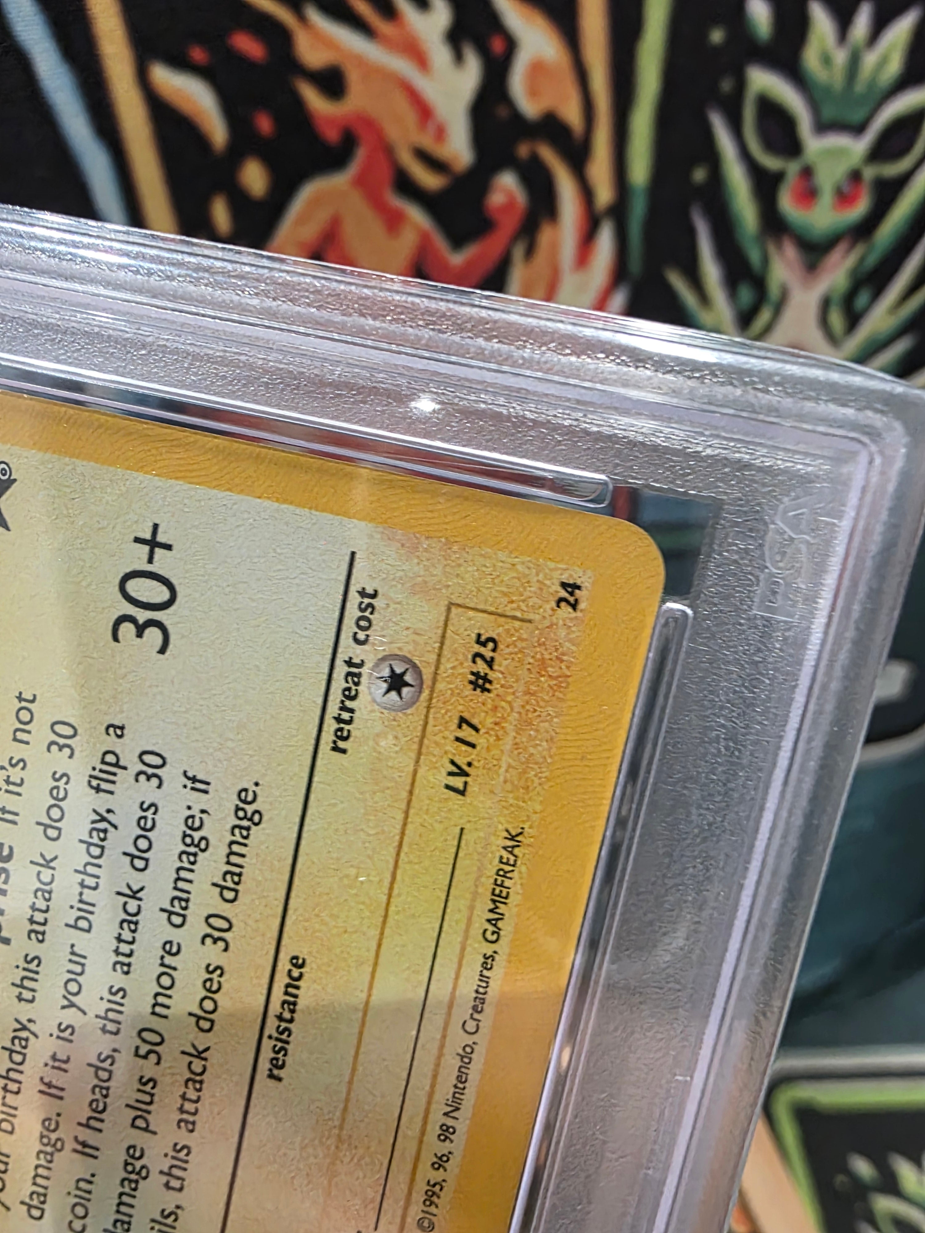 Birthday Pikachu Celebrations Classic Collection Black Star Promo 24 PSA 10