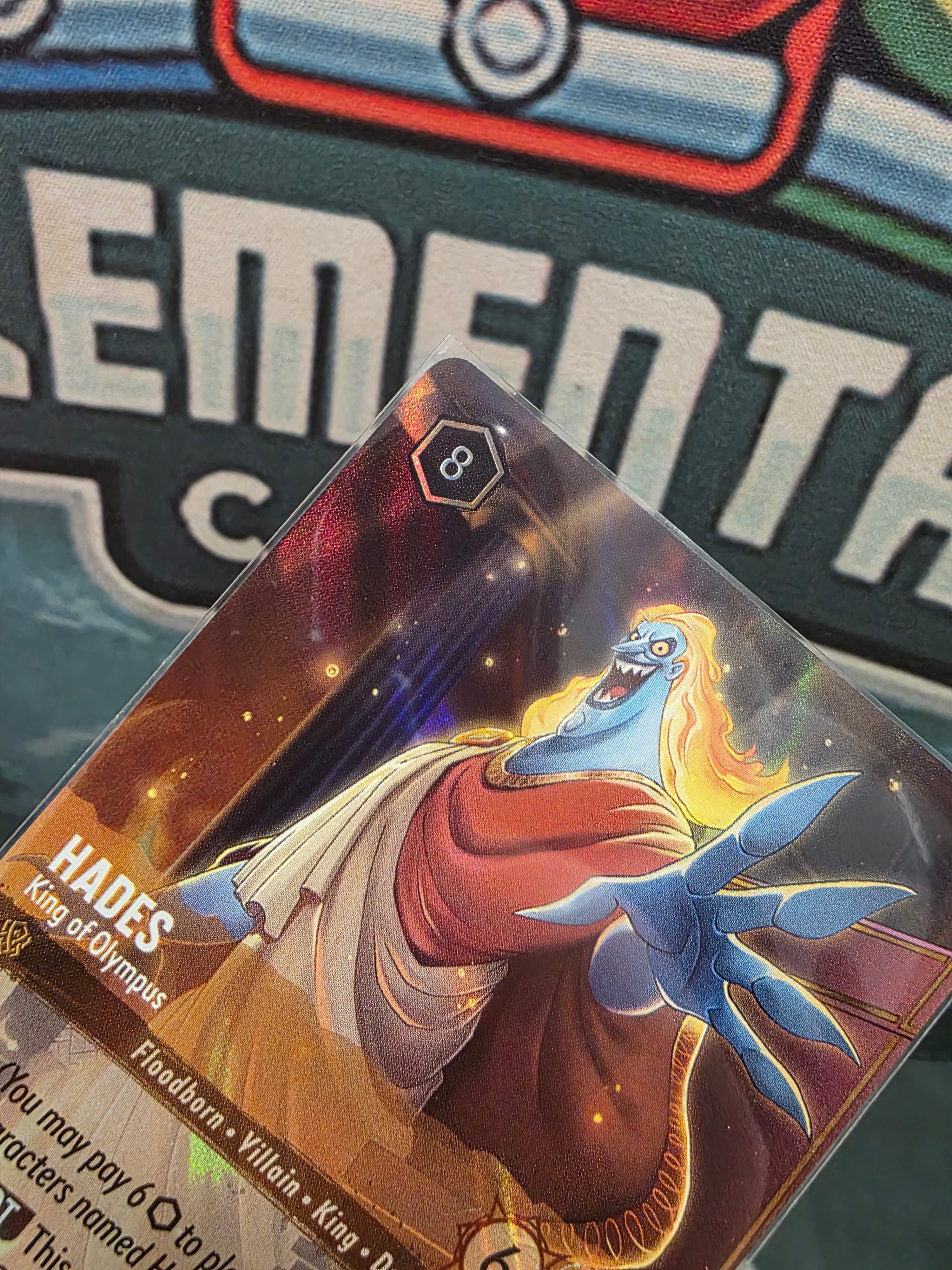 Hades King of Olympus Enhcanted Enchanted The First Chapter Lorcana 205/204 NM