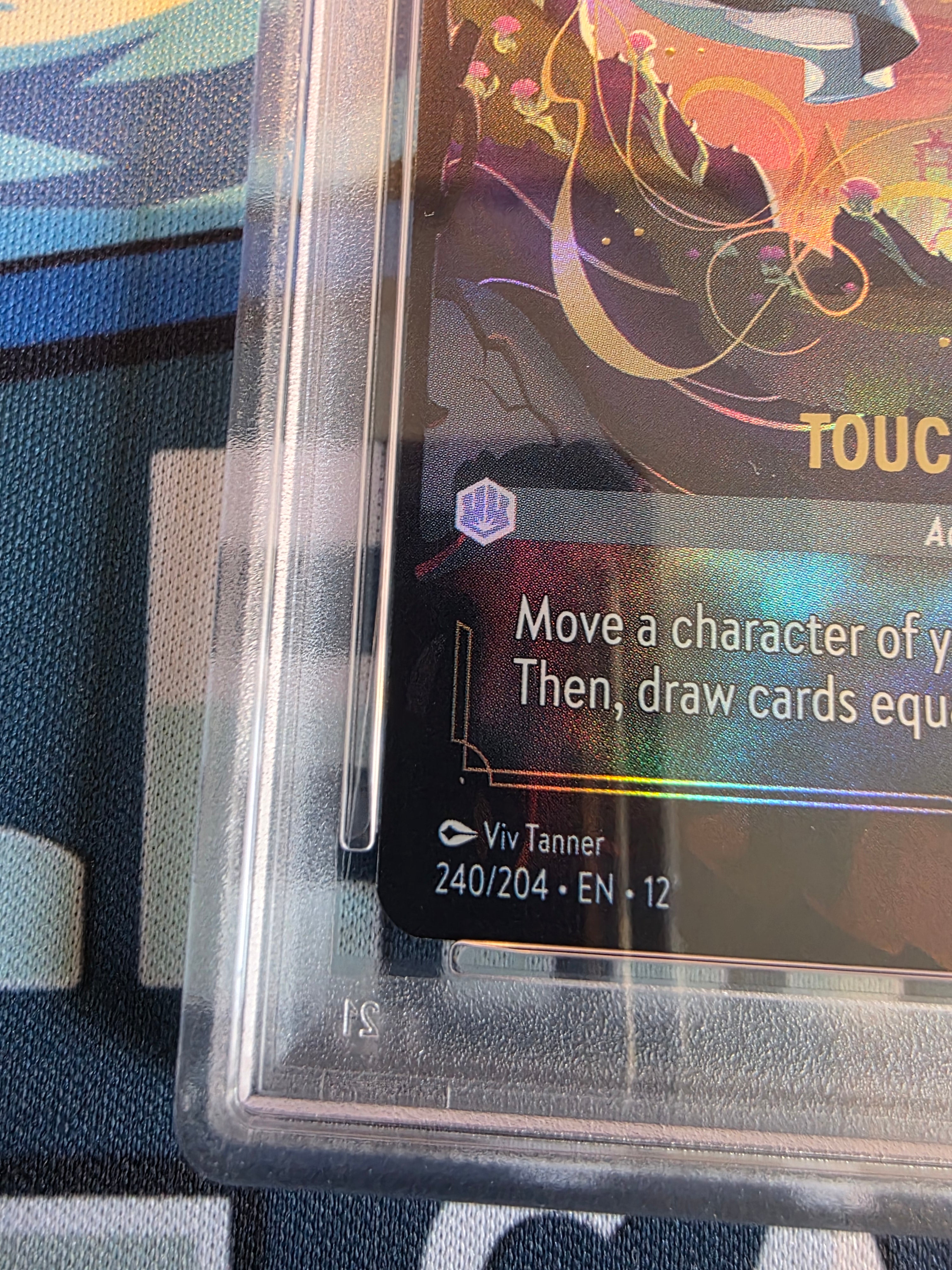 Touch The Sky Enchanted Merida PSA 10 Wilds Unknown 240/204 Lorcana