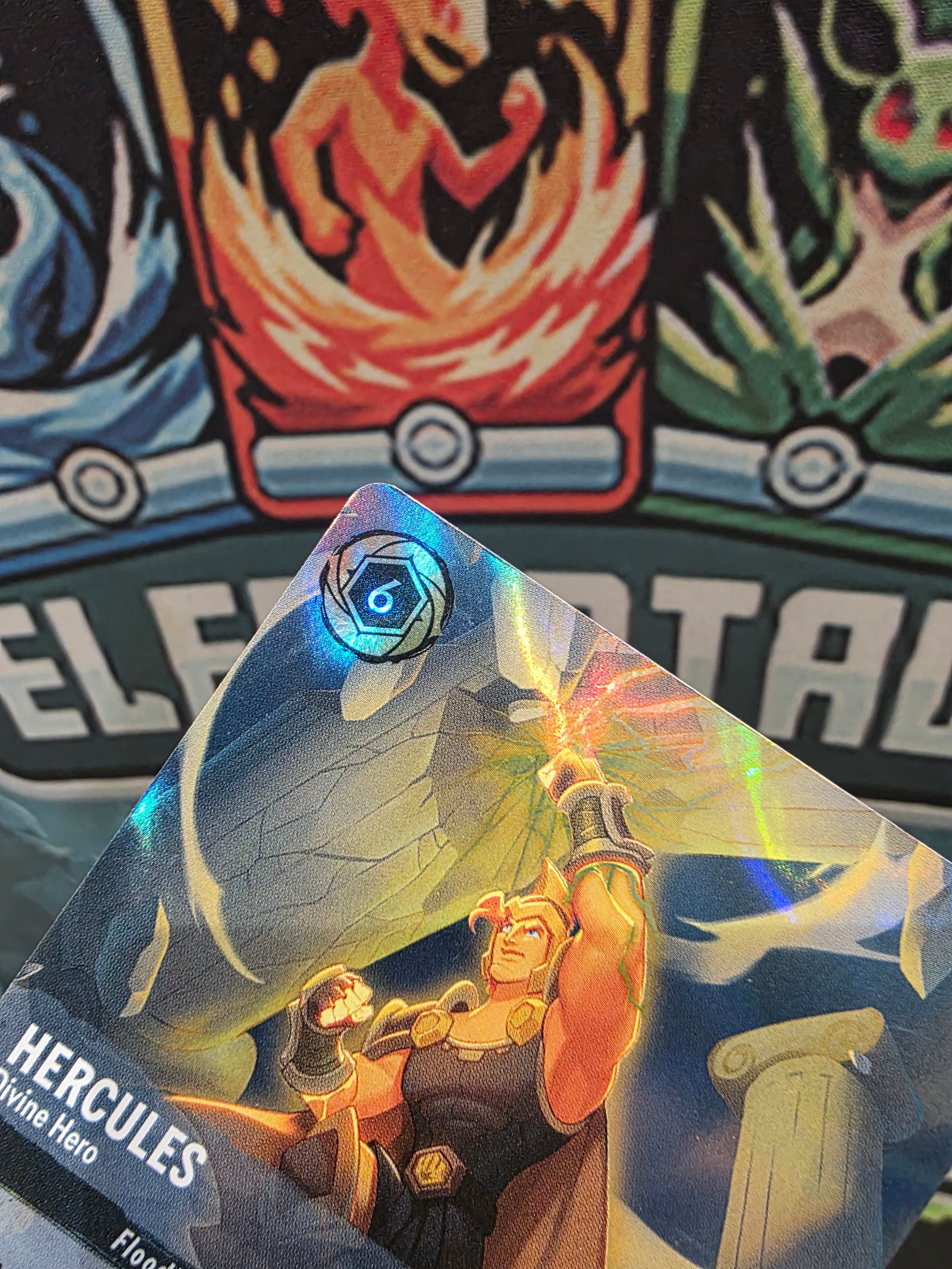 Hercules Divine Hero Enchanted Rise of the Floodborn 215/204 NM/LP