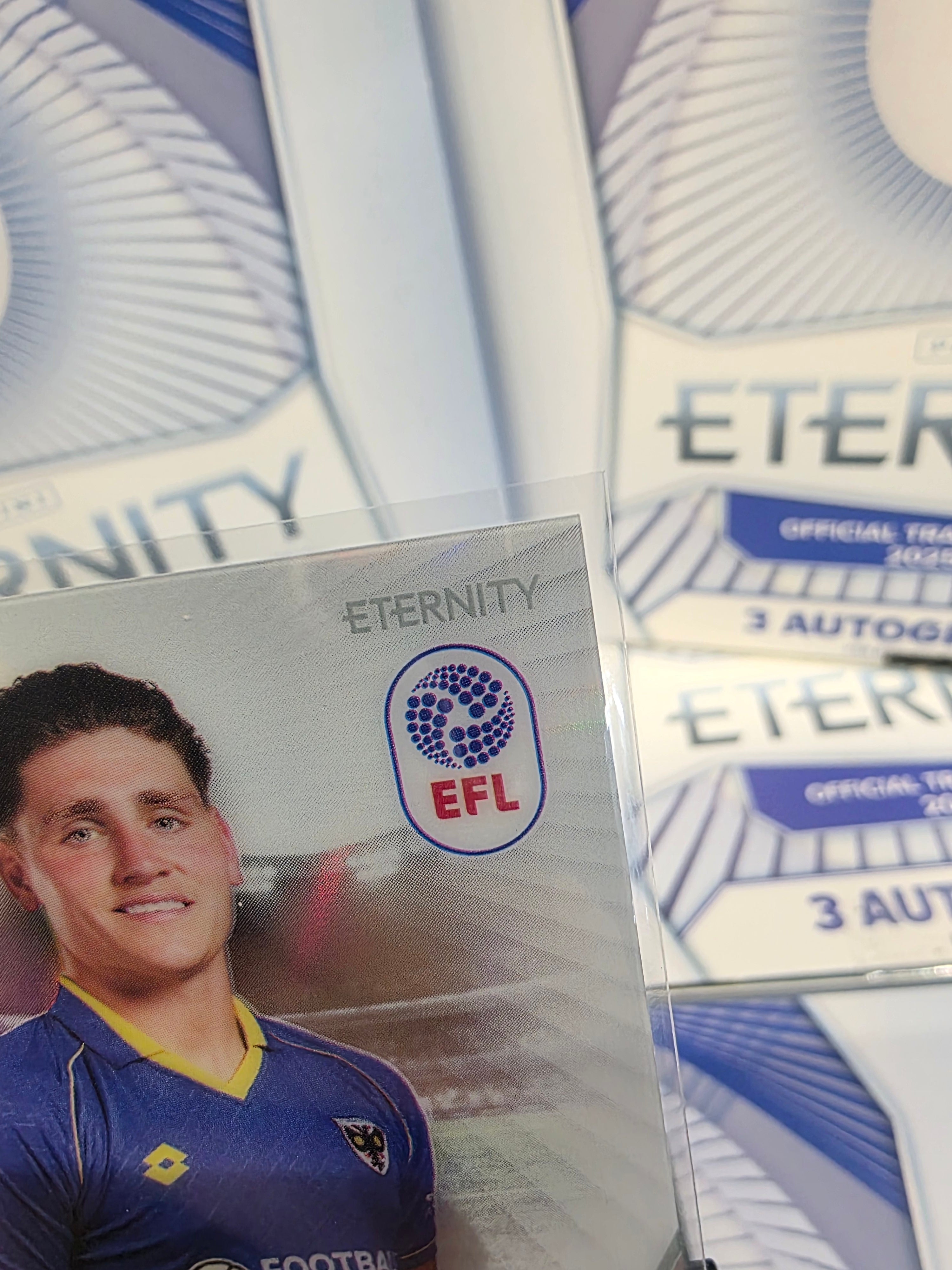 Panini: EFL Eternity Matty Stevens Auto Wimbledon AFC Authentic
